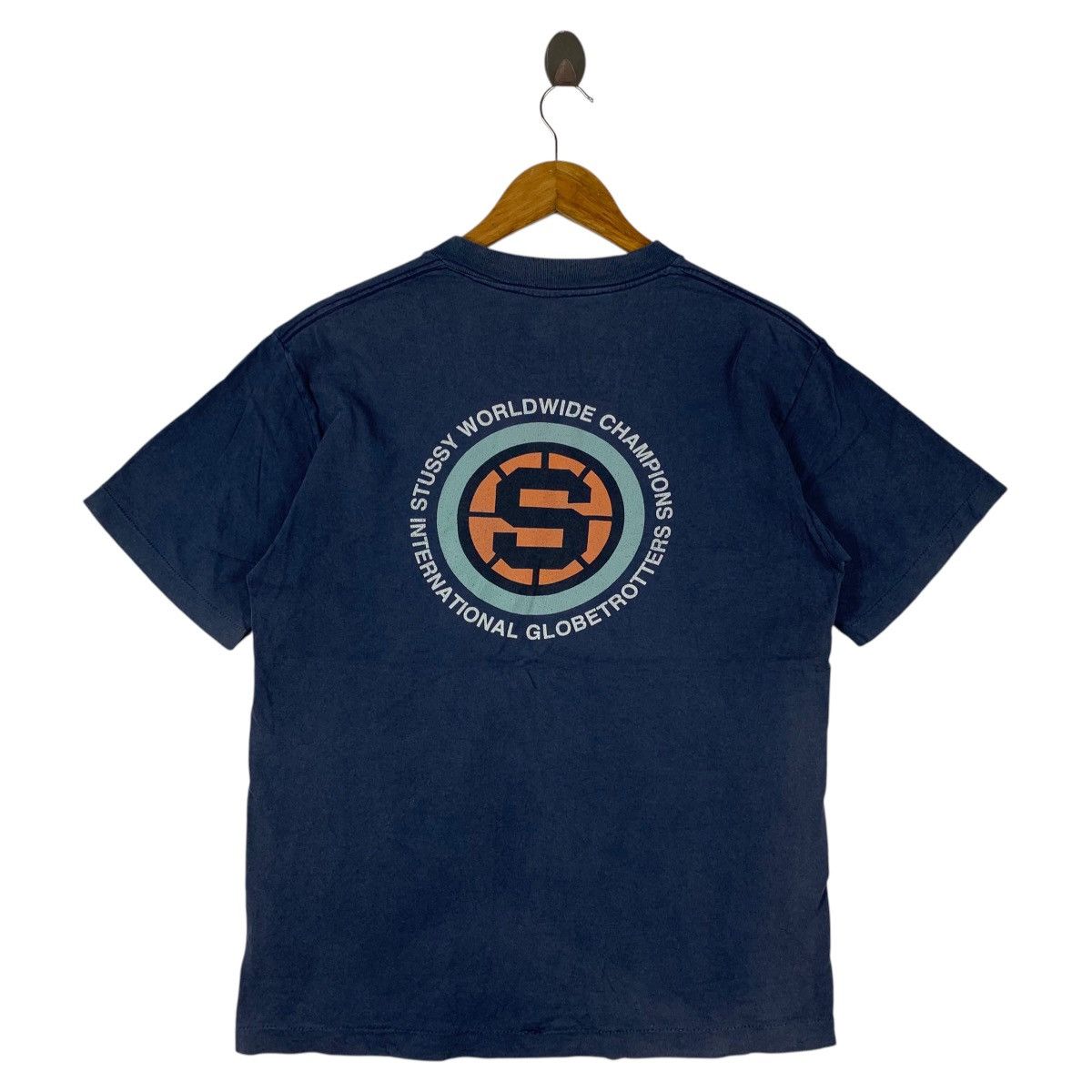 Stussy Vintage 90s STUSSY back hit big logo tee Size US M / EU 48-50 / 2 - 1 Thumbnail