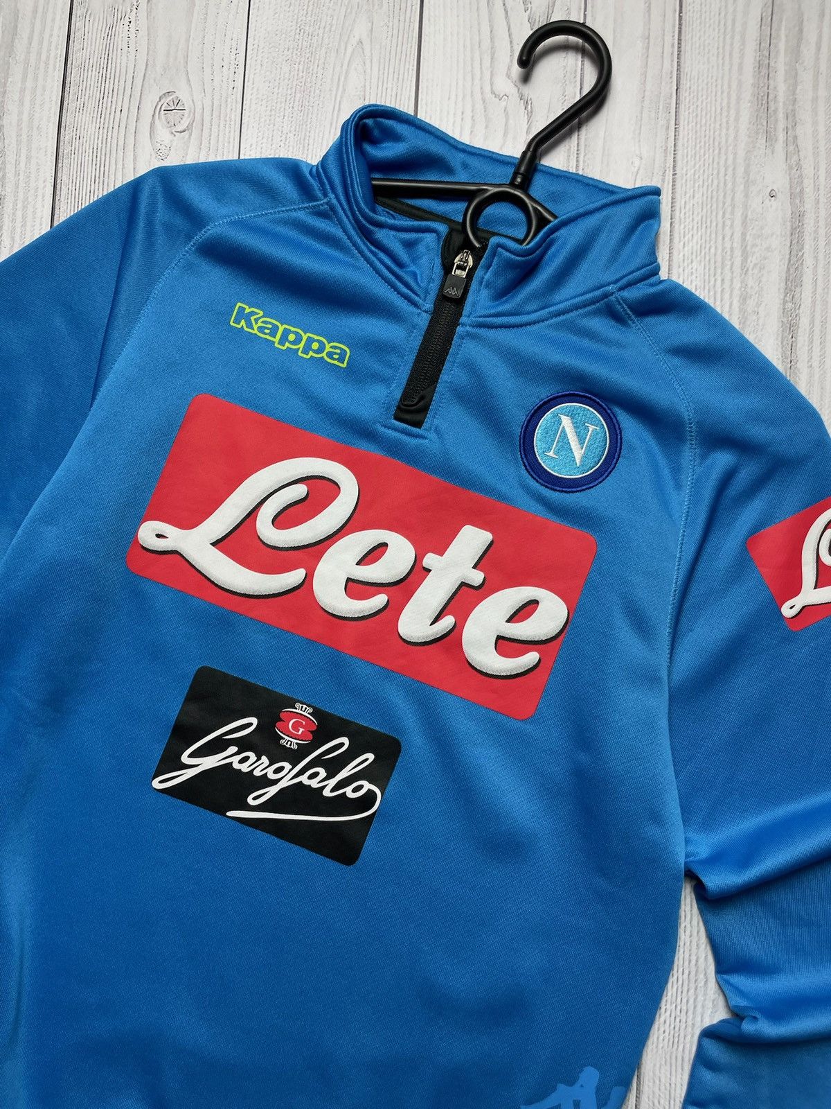Vintage Vintage Napoli soccer jersey size S big logo rare kappa Size US S / EU 44-46 / 1 - 3 Thumbnail
