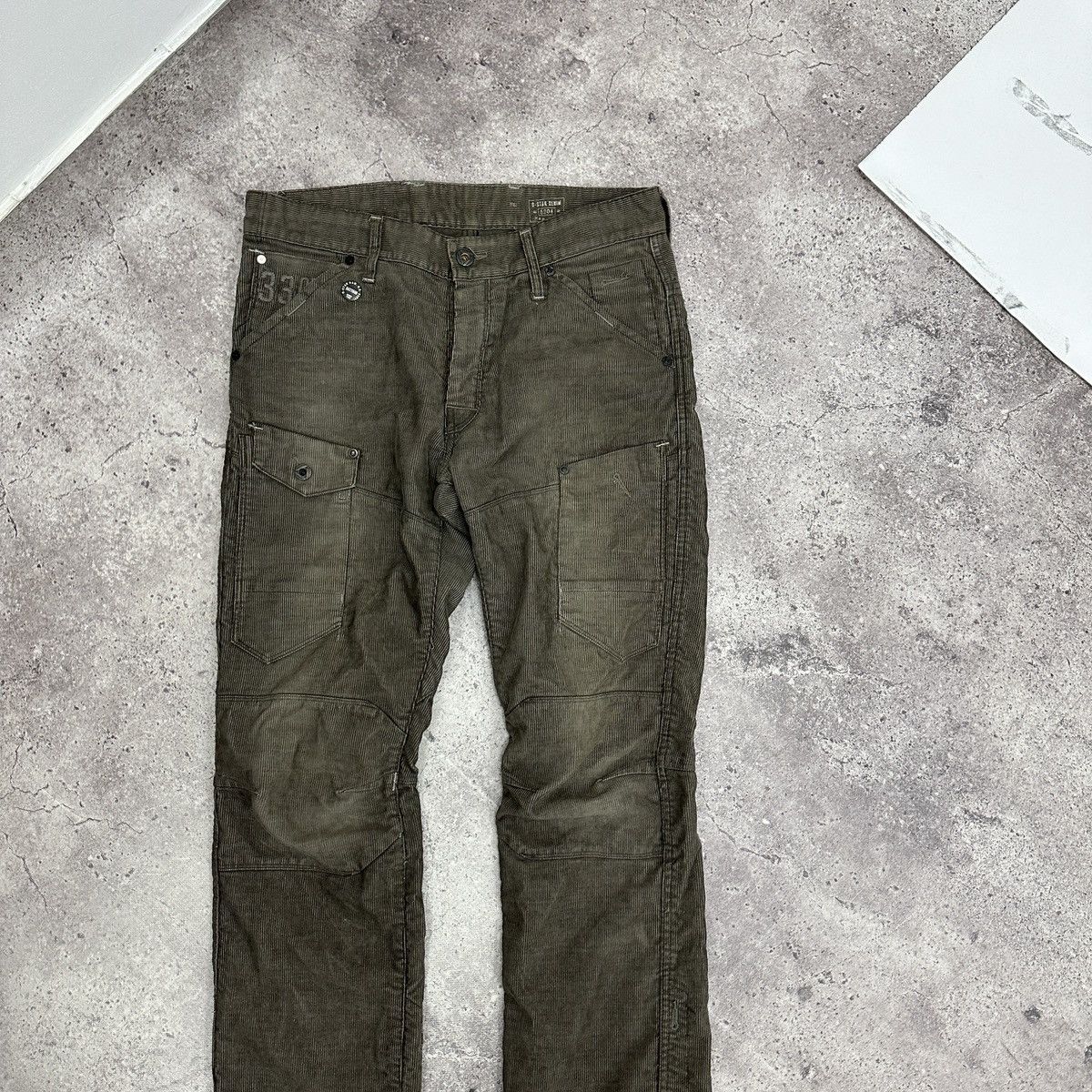 G-Star Vintage 00s GStar Raw washed Cargo pants japanese y2k og Size US 33 - 3 Thumbnail