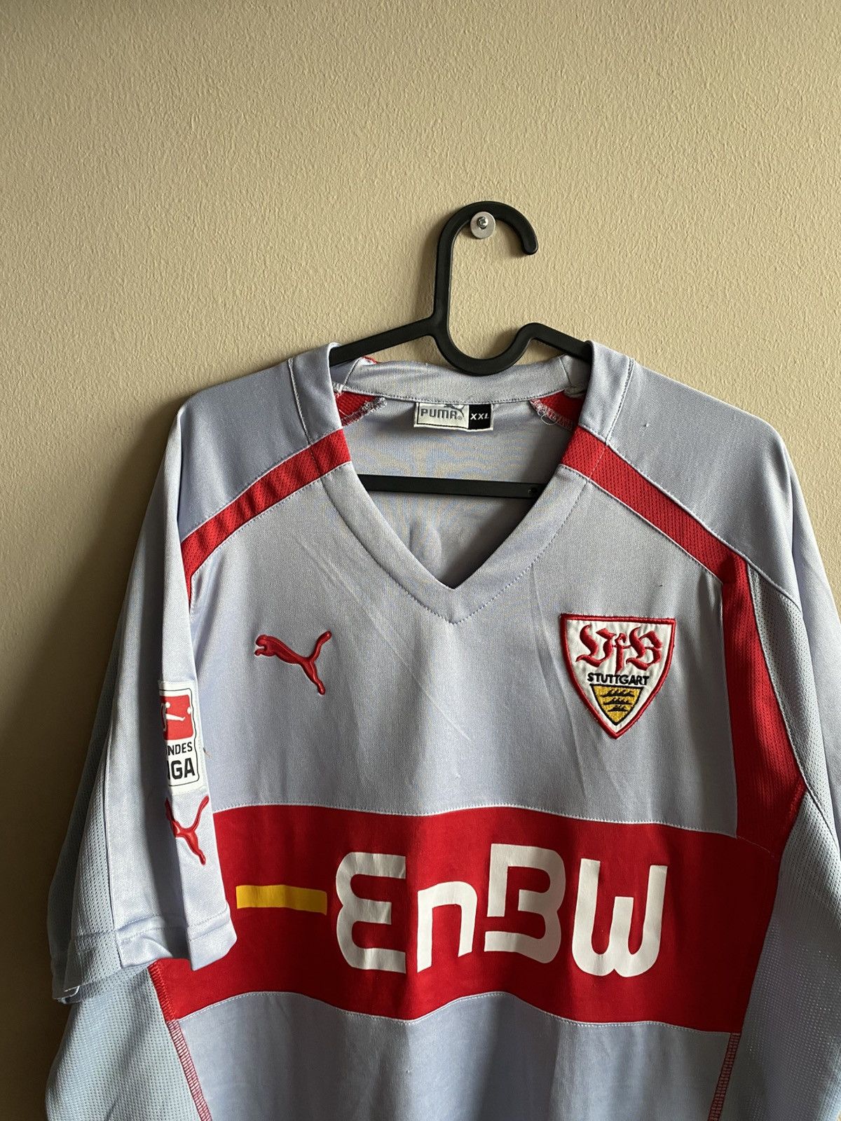 Puma Vintage Puma Stuttgart Tomasson 10 Soccer Jersey Size US XXL / EU 58 / 5 - 3 Thumbnail