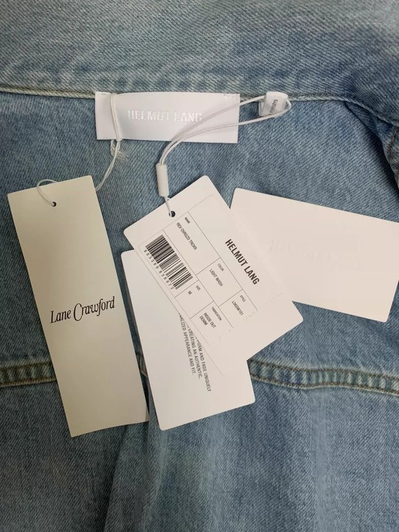 Helmut Lang Helmut Lang size MWorn DENIM COAT JACKET WITH REVERDESIGN 2 Size US M / EU 48-50 / 2 - 3 Thumbnail