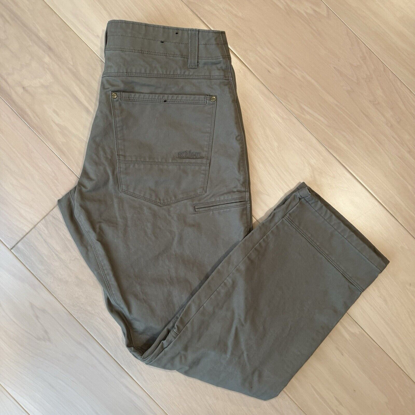 Kuhl Kuhl Rydr Pants 34 Brown Hiking Outdoor Workwear Vintage Size US 34 / EU 50 - 2 Thumbnail