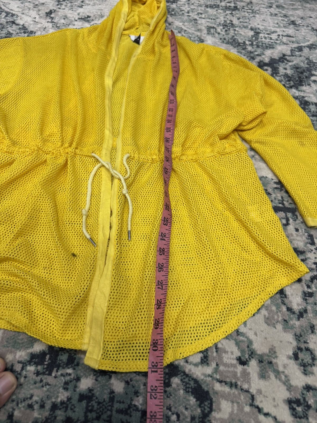 Joyrich JOYRICH LOS ANGELES FULL MESH HOODED TIE LACE CARDIGAN Size US S / EU 44-46 / 1 - 3 Thumbnail