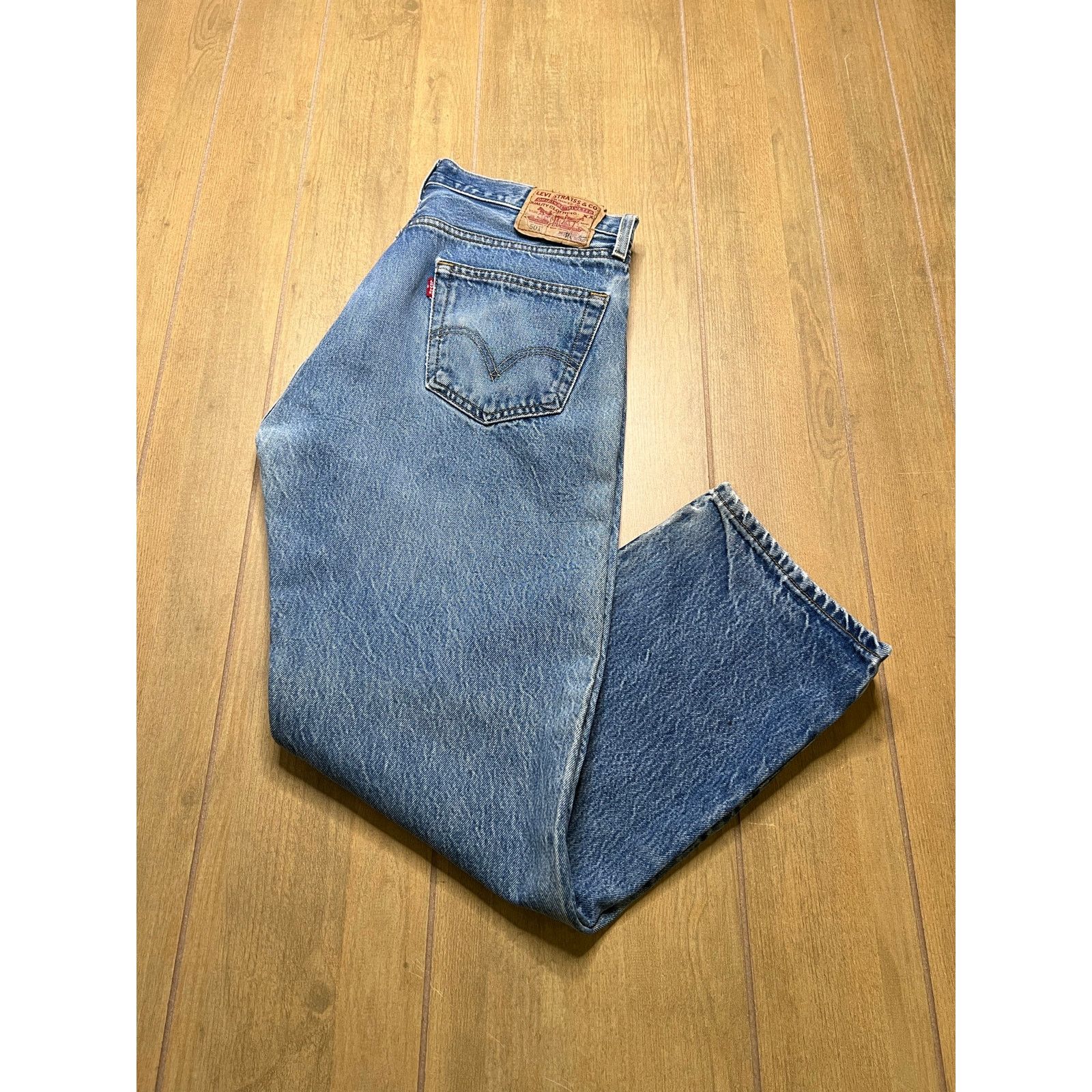 Levi's Levi’s 501 Jeans Men Straight Leg Denim Actual Size 34x28 Size US 36 / EU 52 - 12 Thumbnail