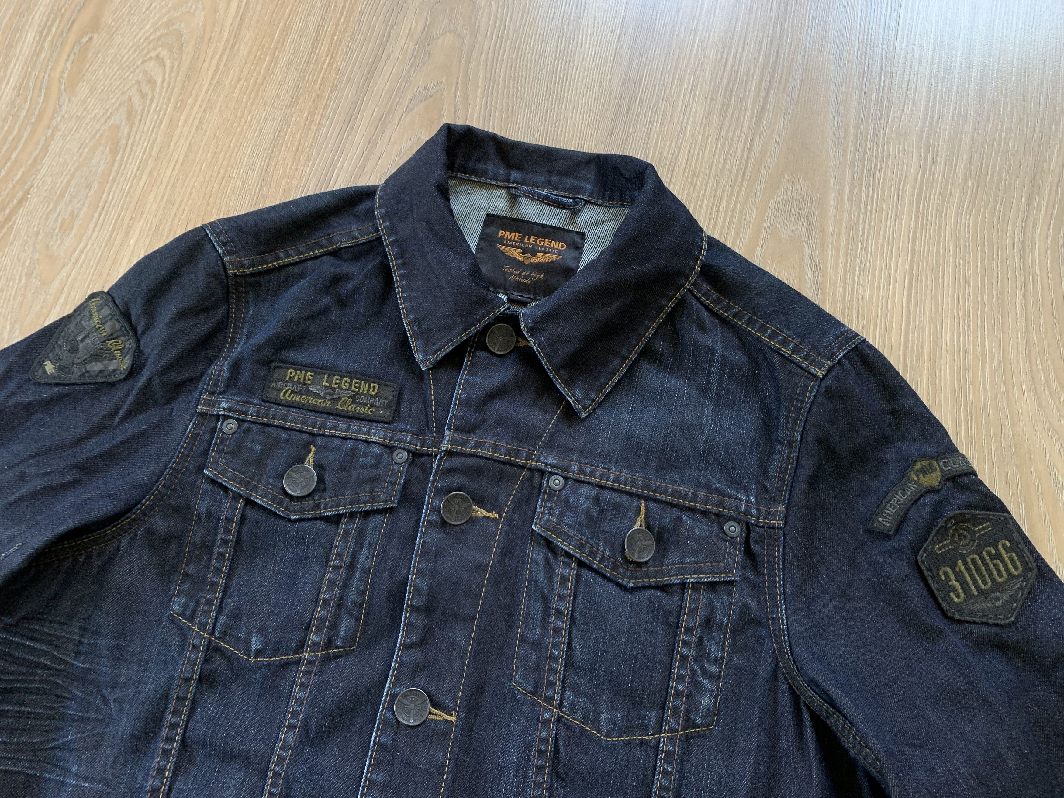Other PME Legend Navy Blue Denim Jacket Size US L / EU 52-54 / 3 - 4 Thumbnail