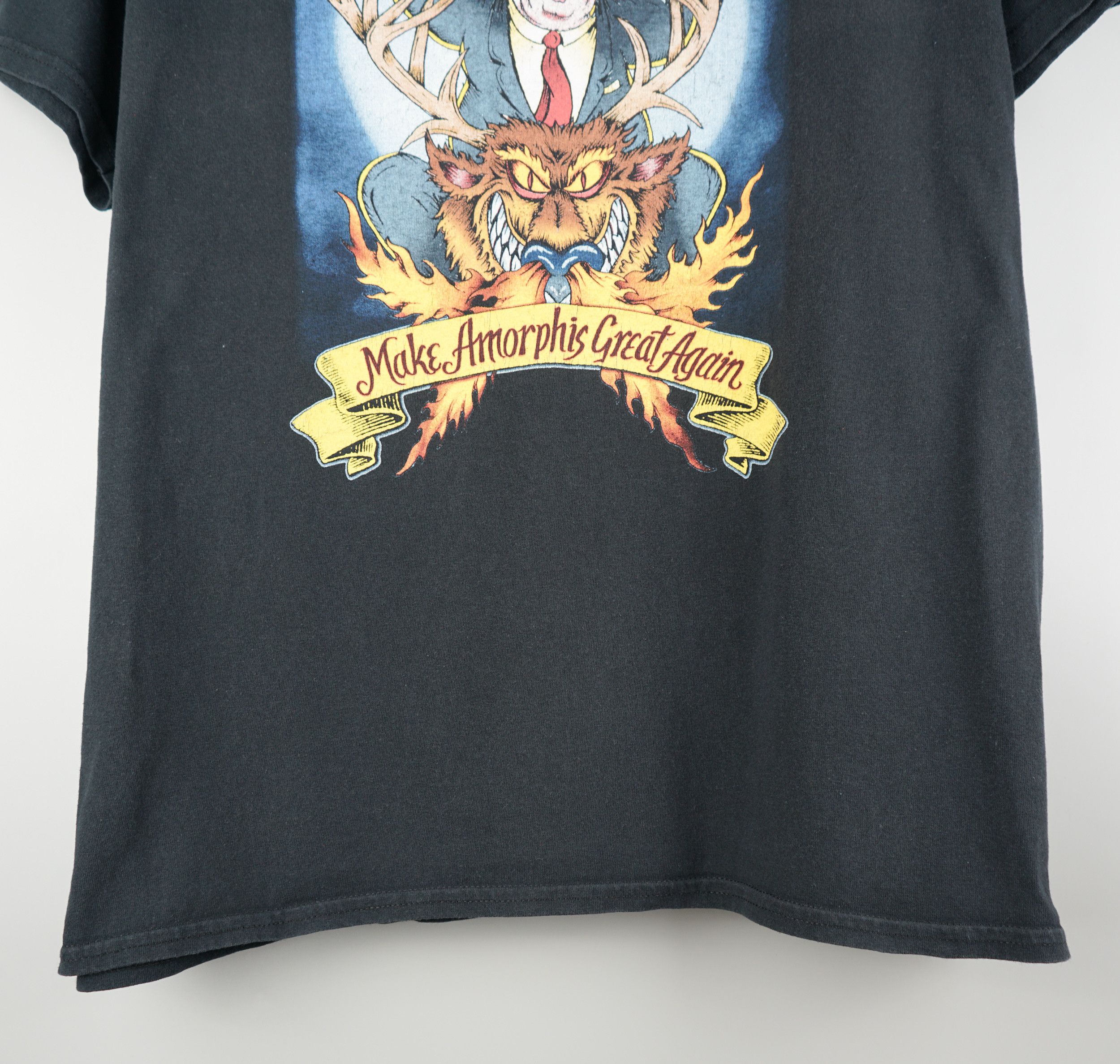 Band Tees × Vintage Vintage 2000s Amorphis Band T-Shirt Size US XXL / EU 58 / 5 - 3 Thumbnail