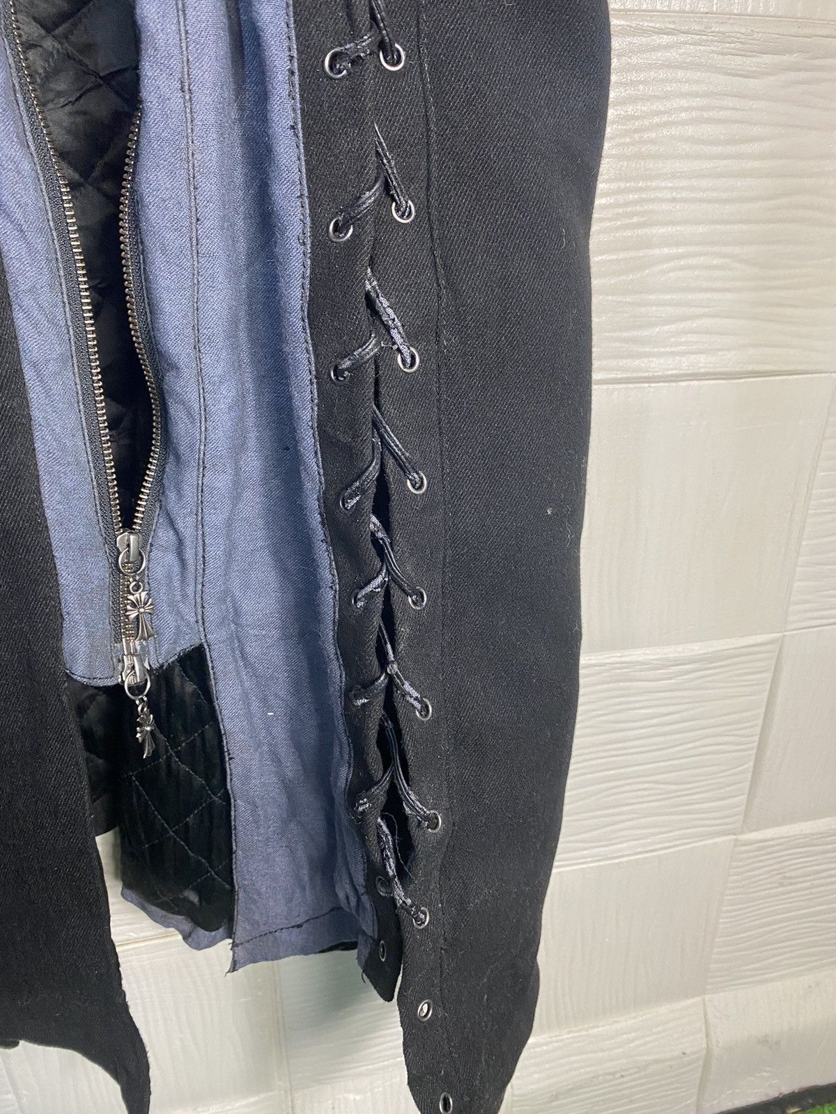 14th Addiction Vintage OZZ CROCE INSPIRED CHROME HEART LONG JACKET Size US S / EU 44-46 / 1 - 8 Thumbnail