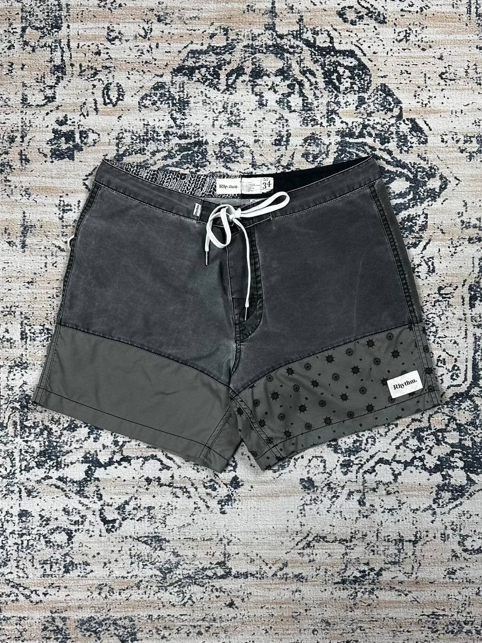 Rhythm Psychedelic Board Short 34 W - HARD TO FIND