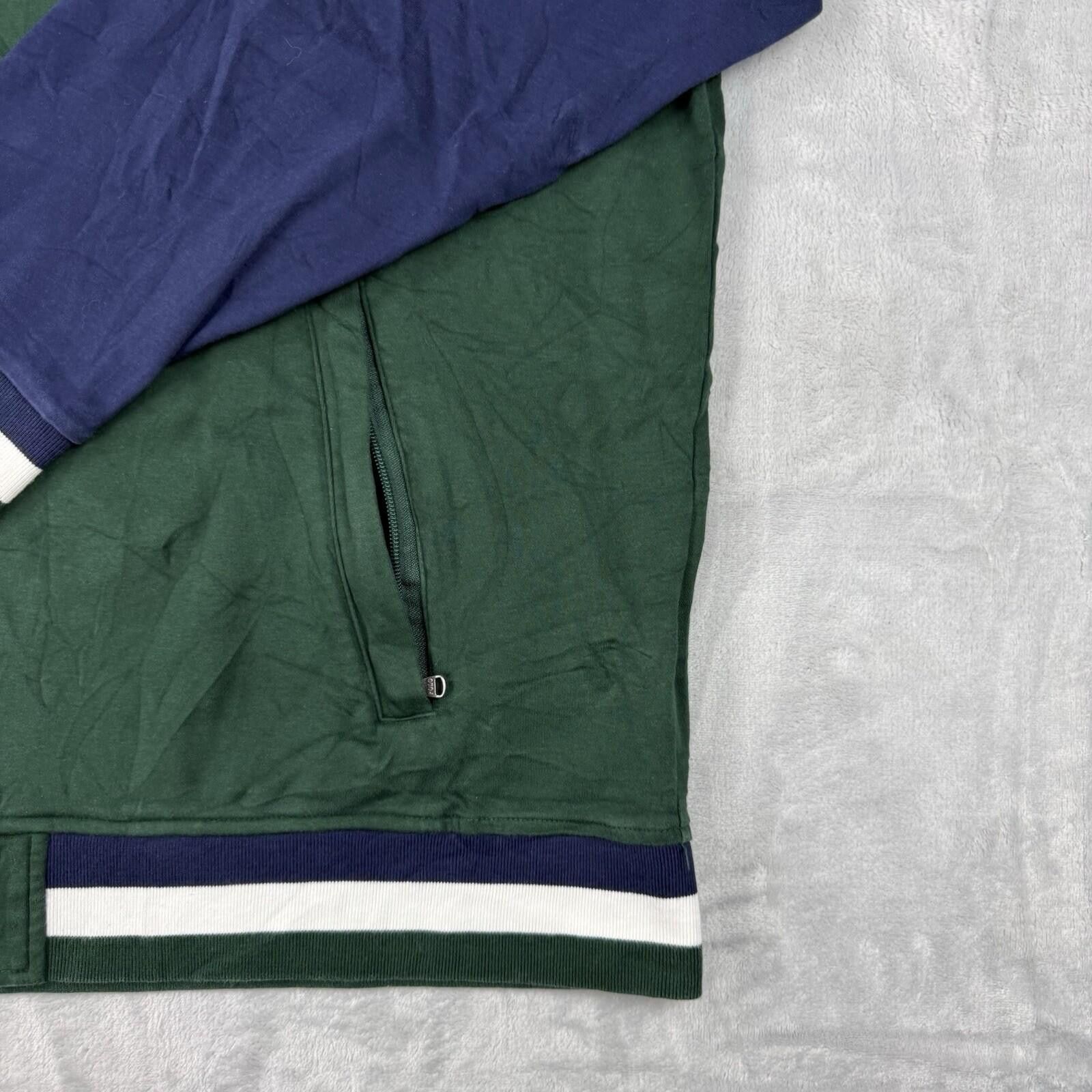 Polo Ralph Lauren Polo Ralph Lauren Big Size Track Jacket 3XB Green Navy Size US XXL / EU 58 / 5 - 8 Thumbnail