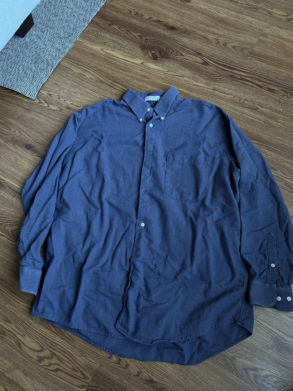 Haggar × Vintage Vintage Haggar Button Up Long Sleeve Shirt Size US L / EU 52-54 / 3 - 1 Thumbnail