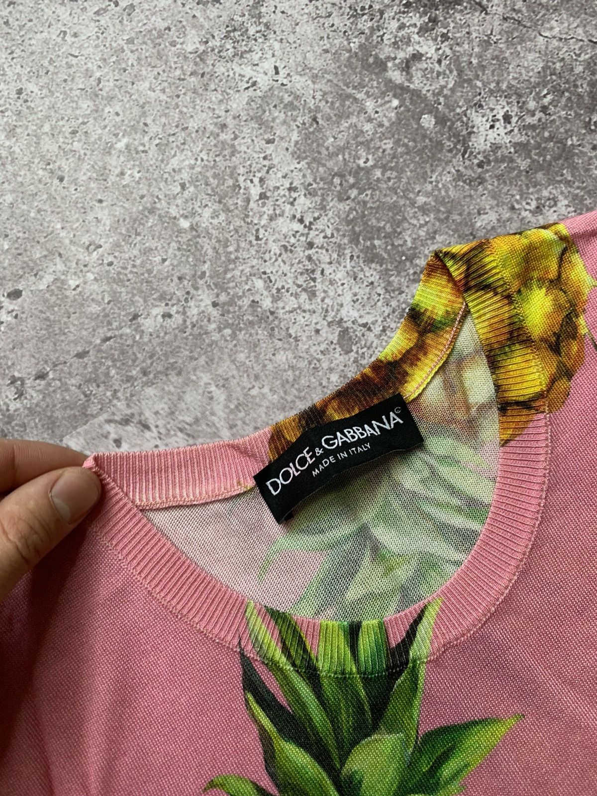 Dolce & Gabbana Rare Dolce & Gabbana Pineapple Tunk Top Size US S / EU 44-46 / 1 - 2 Thumbnail