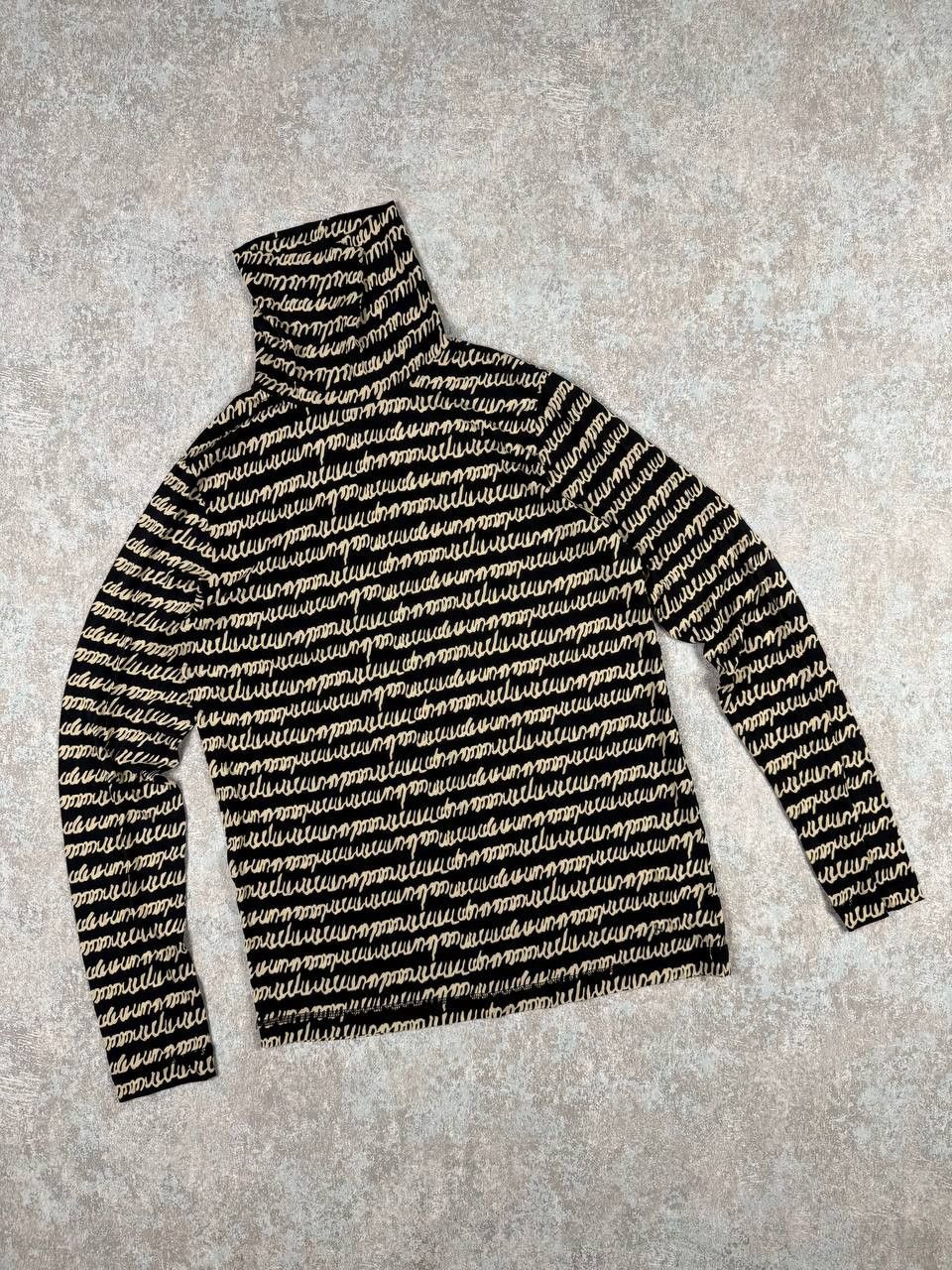 Bogner Bogner Adriana Longsleeve Monogram Mesh Top Size L / US 10 / IT 46 - 3 Thumbnail