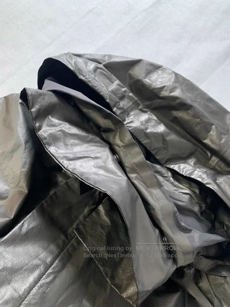 Yohji Yamamoto Yohji Yamamoto Long goretex leather-like trench coat Size US S / EU 44-46 / 1 - 3 Thumbnail