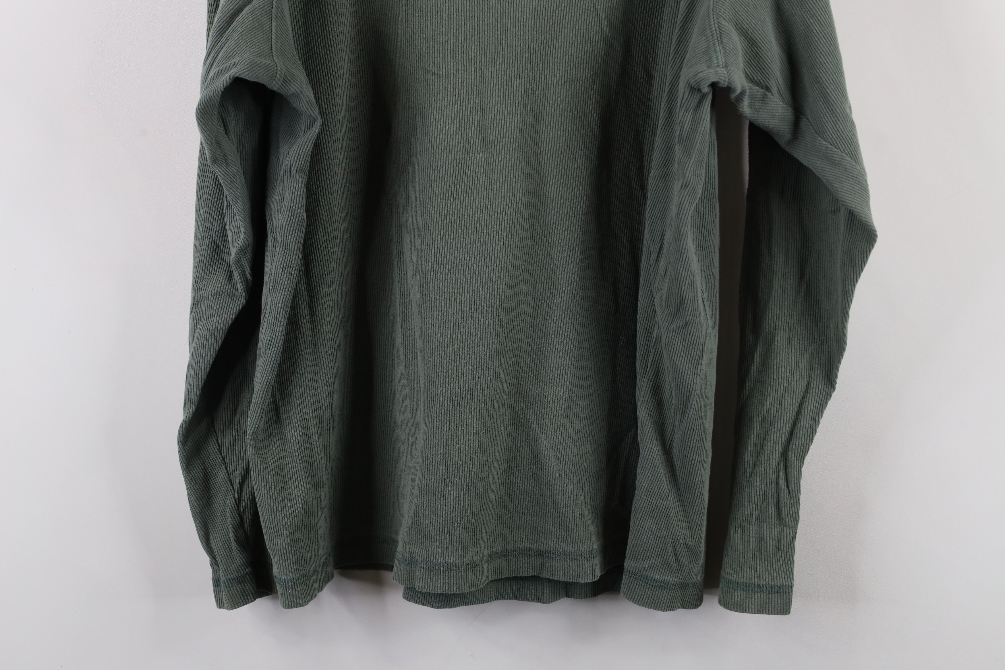 Banana Republic × Vintage Vintage 90s Banana Republic Long Sleeve Henley T-Shirt Size US L / EU 52-54 / 3 - 10 Thumbnail