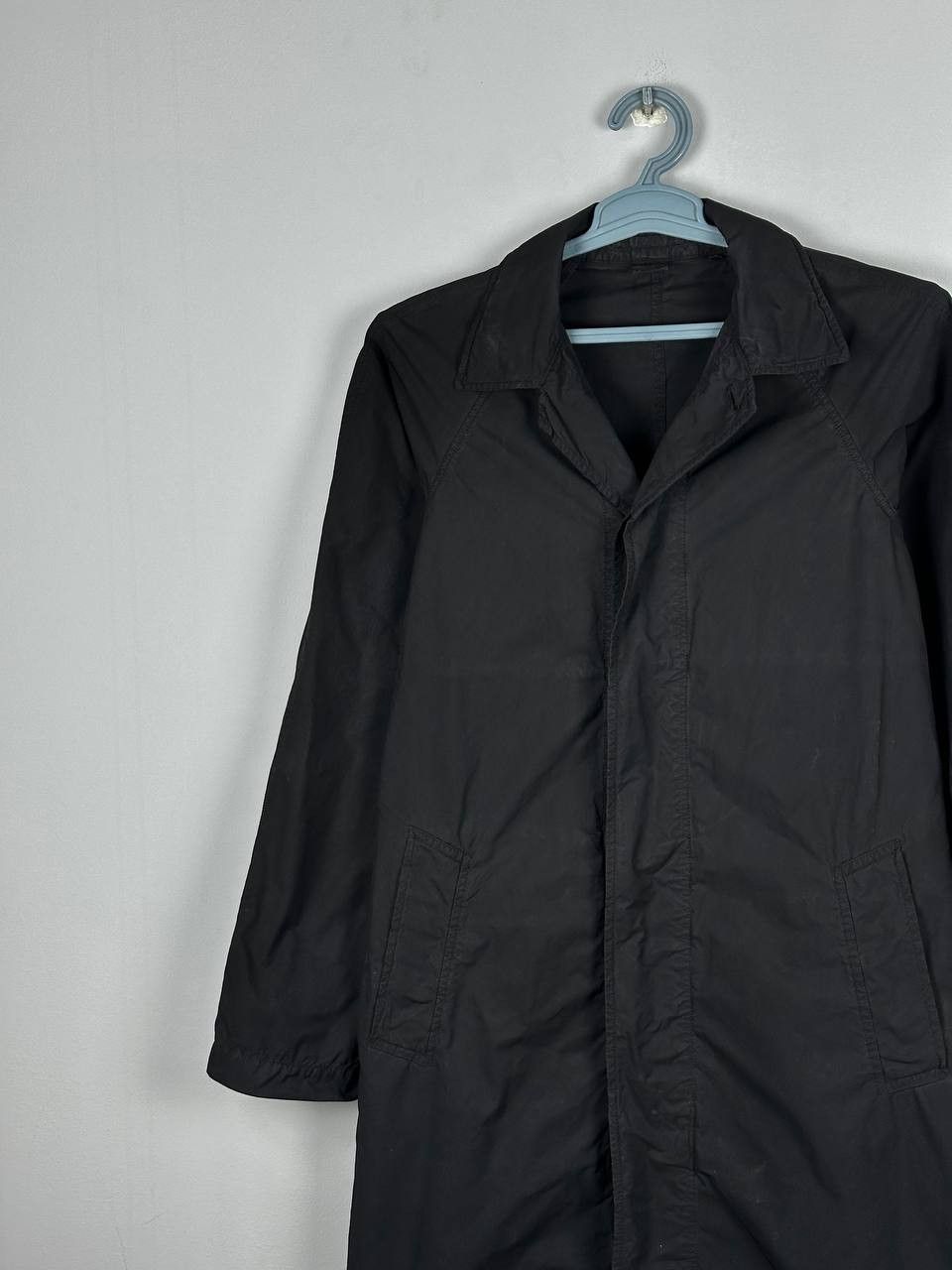 Aspesi Aspesi Garments Luxury Water Repelent Black Tranch Coat Size US L / EU 52-54 / 3 - 2 Thumbnail