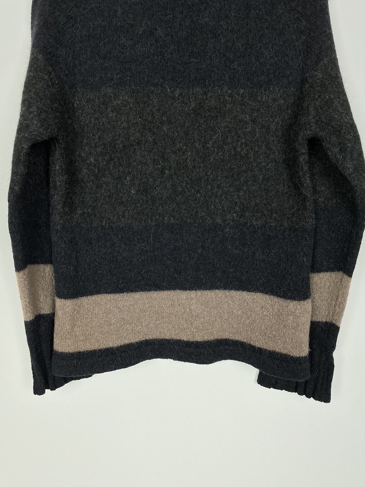 Our Legacy Our Legacy Striped Needled Sweater Turtleneck Size US M / EU 48-50 / 2 - 8 Thumbnail