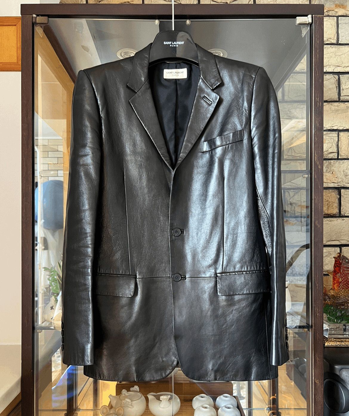 Saint Laurent Paris Saint Laurent Paris Sz 48 Saint Laurent Paris 13SS Lamb Sk Size US M / EU 48-50 / 2 - 1 Thumbnail