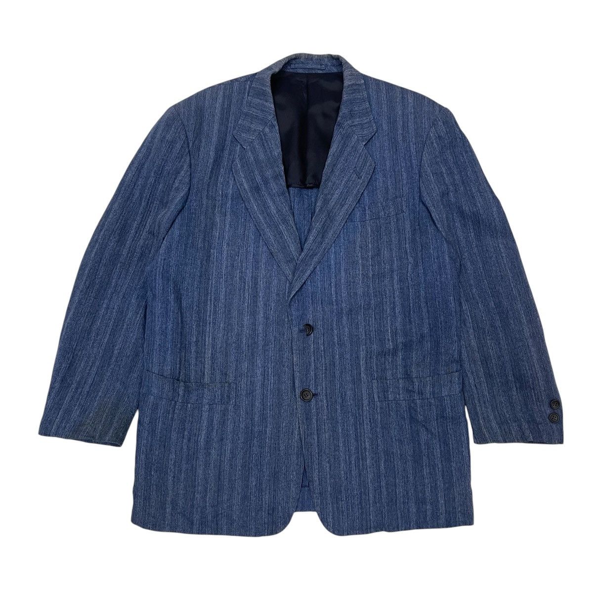 Lanvin Vintage Lanvin Paris Striped Jacket Size US M / EU 48-50 / 2 - 2 Thumbnail