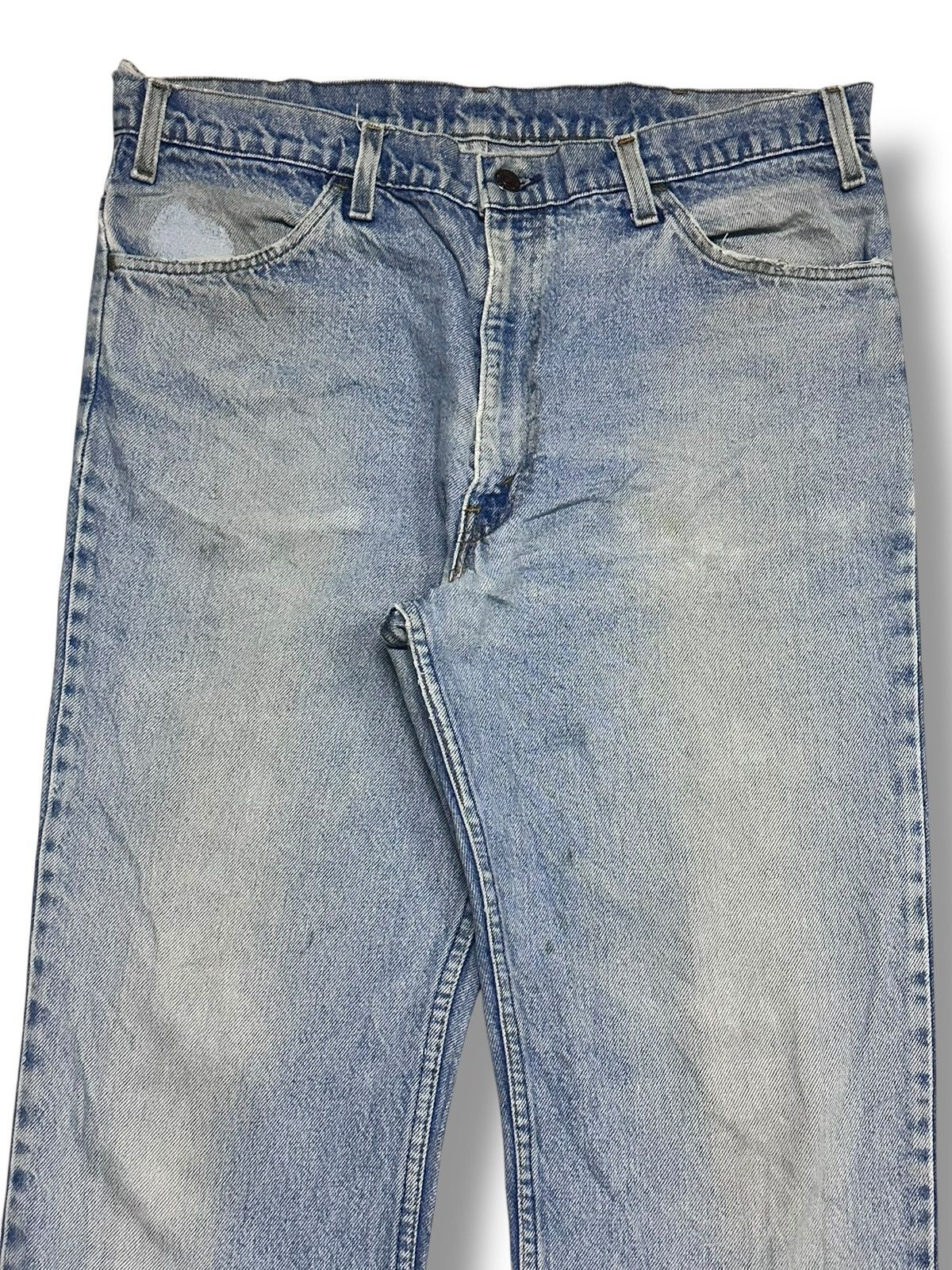 Levi's Levis 646 Vintage 70's Hidden Tag Orange Tab With Wide Flare Size US 35 - 3 Thumbnail