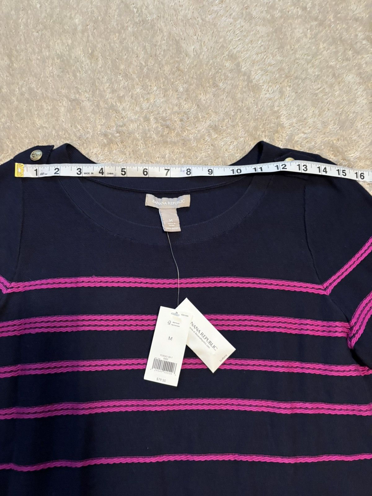 Banana Republic Banana Republic stripped sweater NWT Size M / US 6-8 / IT 42-44 - 6 Thumbnail