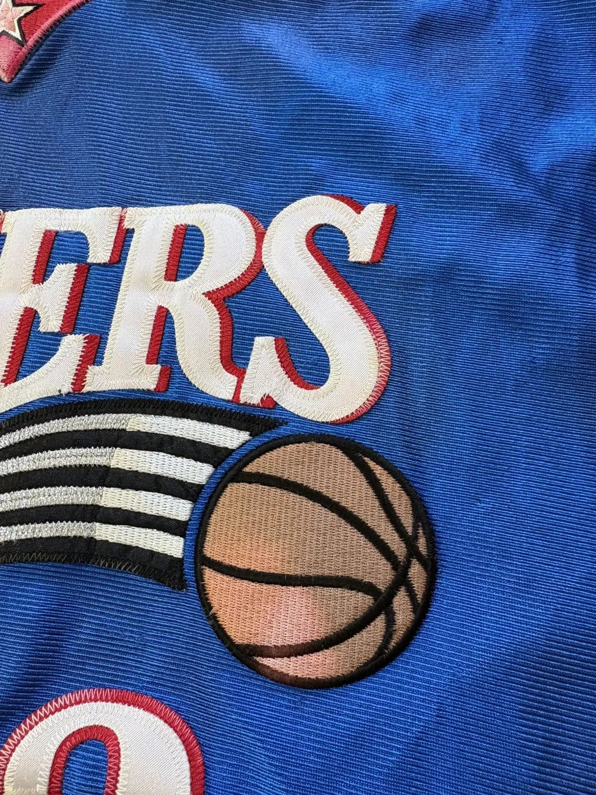 Champion Philadelphia 76ers Iverson Champion VTG Y2K Jersey XXL 52 Size US XXL / EU 58 / 5 - 14 Thumbnail