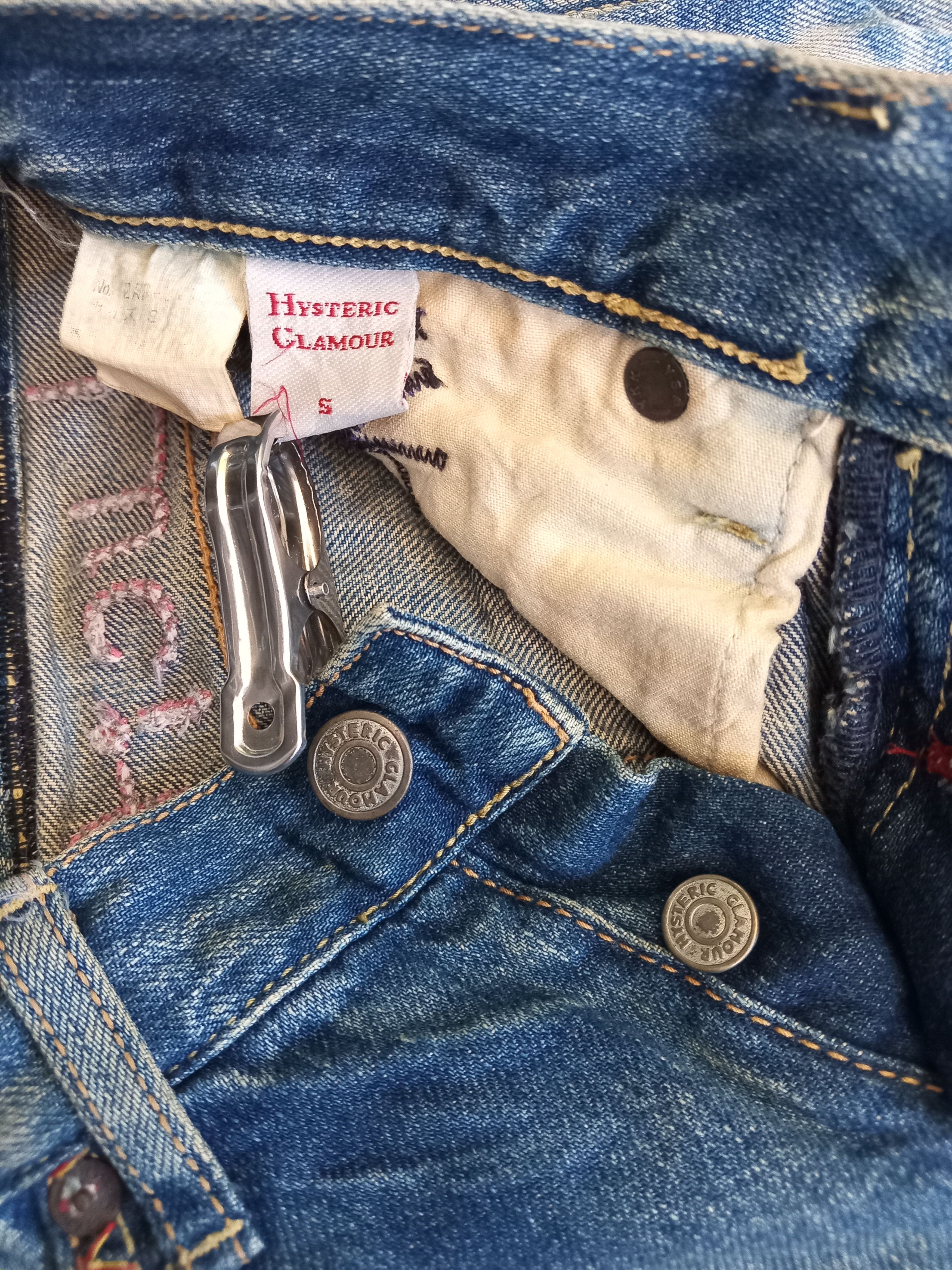 Hysteric Glamour × Japanese Brand LAST DROP💥Vintage Hysteric Glamour Distressed Flare Jeans Size US 29 - 9 Thumbnail