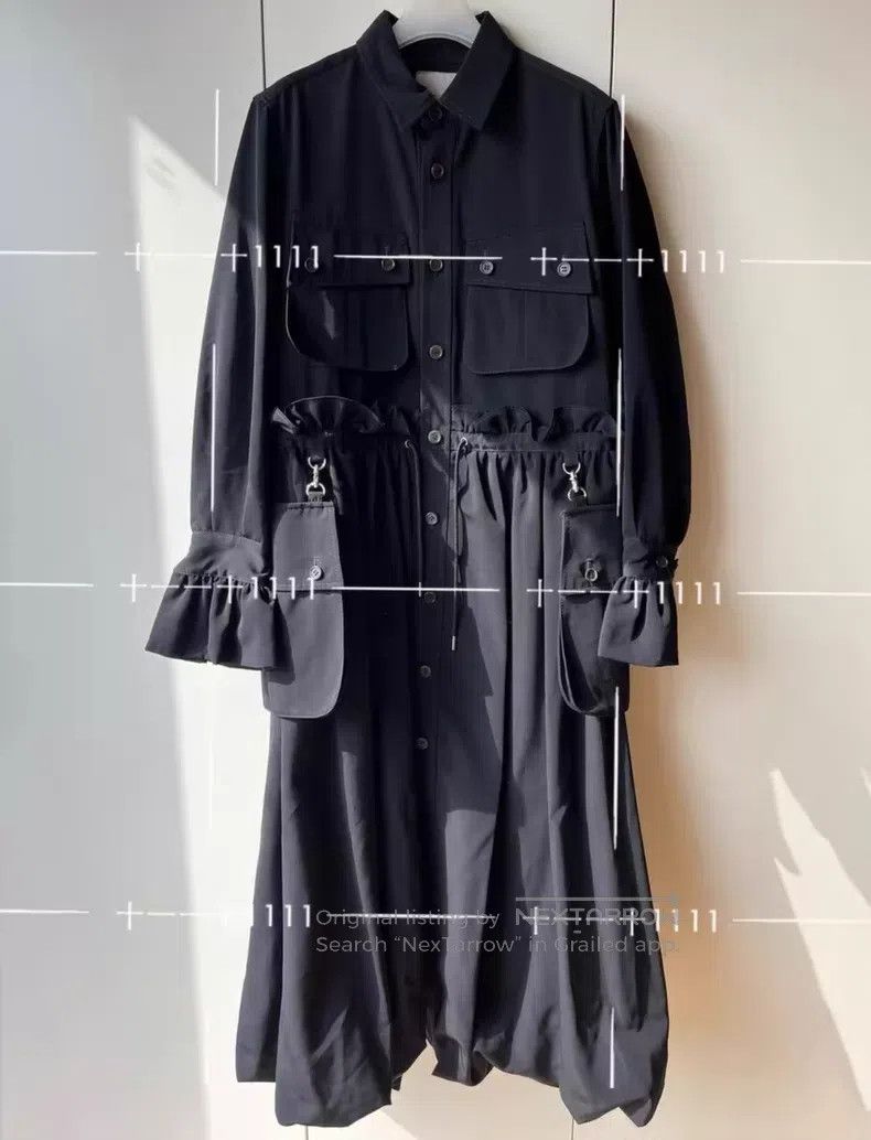 Comme des Garcons Comme des Garcons Wool dress coat windbreaker Size S / US 4 / IT 40 - 4 Thumbnail