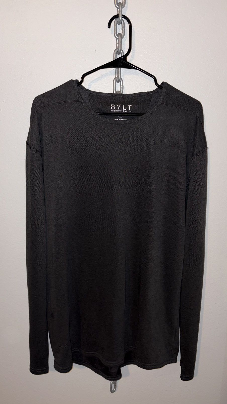 BYLT Premium Basics Bylt Basics Grey Thermal Long Sleeve Size US XL / EU 56 / 4 - 1 Thumbnail