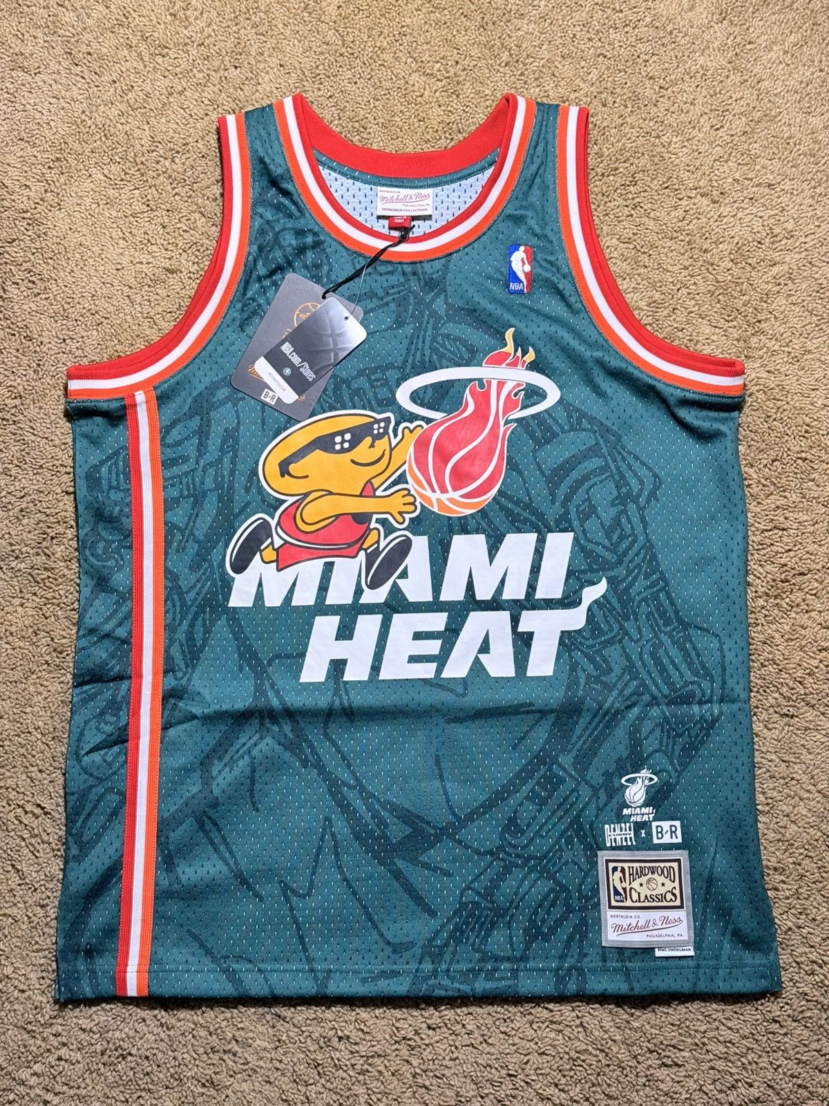 Mitchell & Ness Mitchell & Ness Miami Heat x Denzel Curry B/R M Large BNWT Size US L / EU 52-54 / 3 - 1 Thumbnail