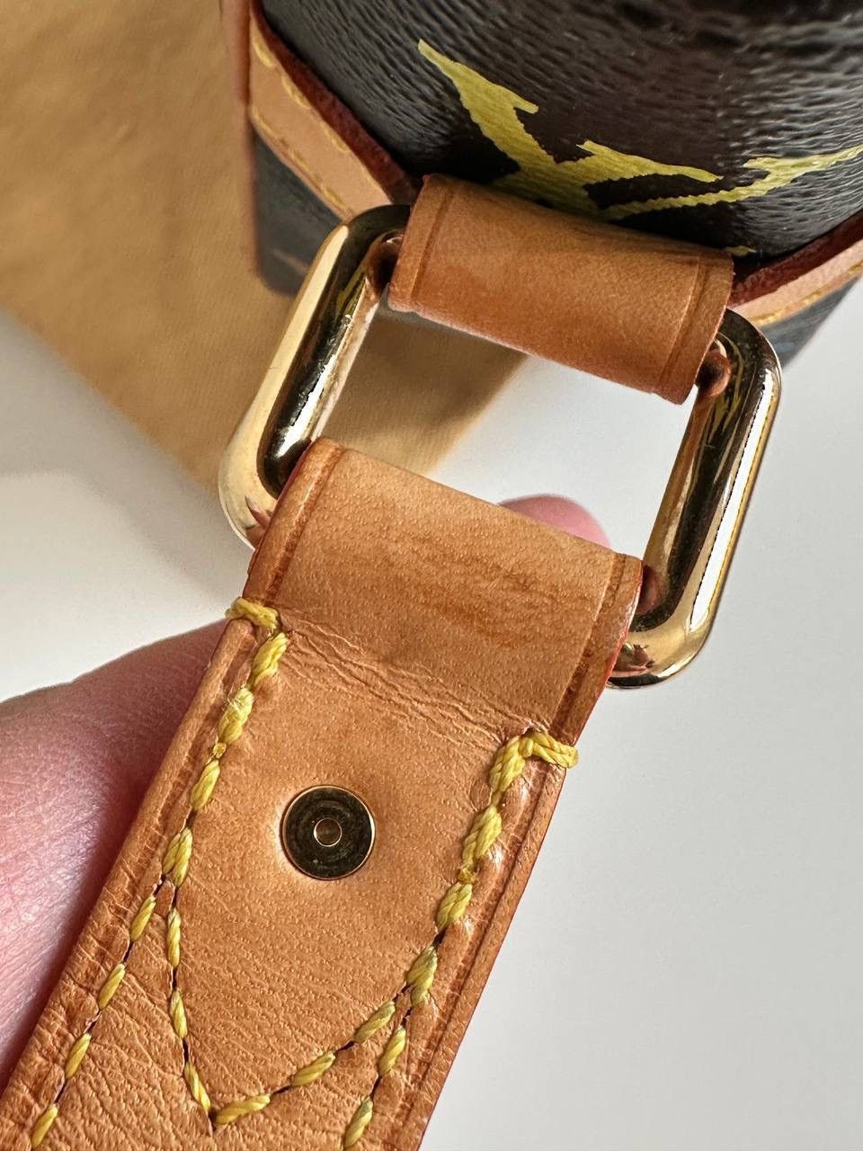 Louis Vuitton Louis Vuitton Sologne Bag Crossbody Monogram Gold Auth! Size ONE SIZE - 11 Thumbnail