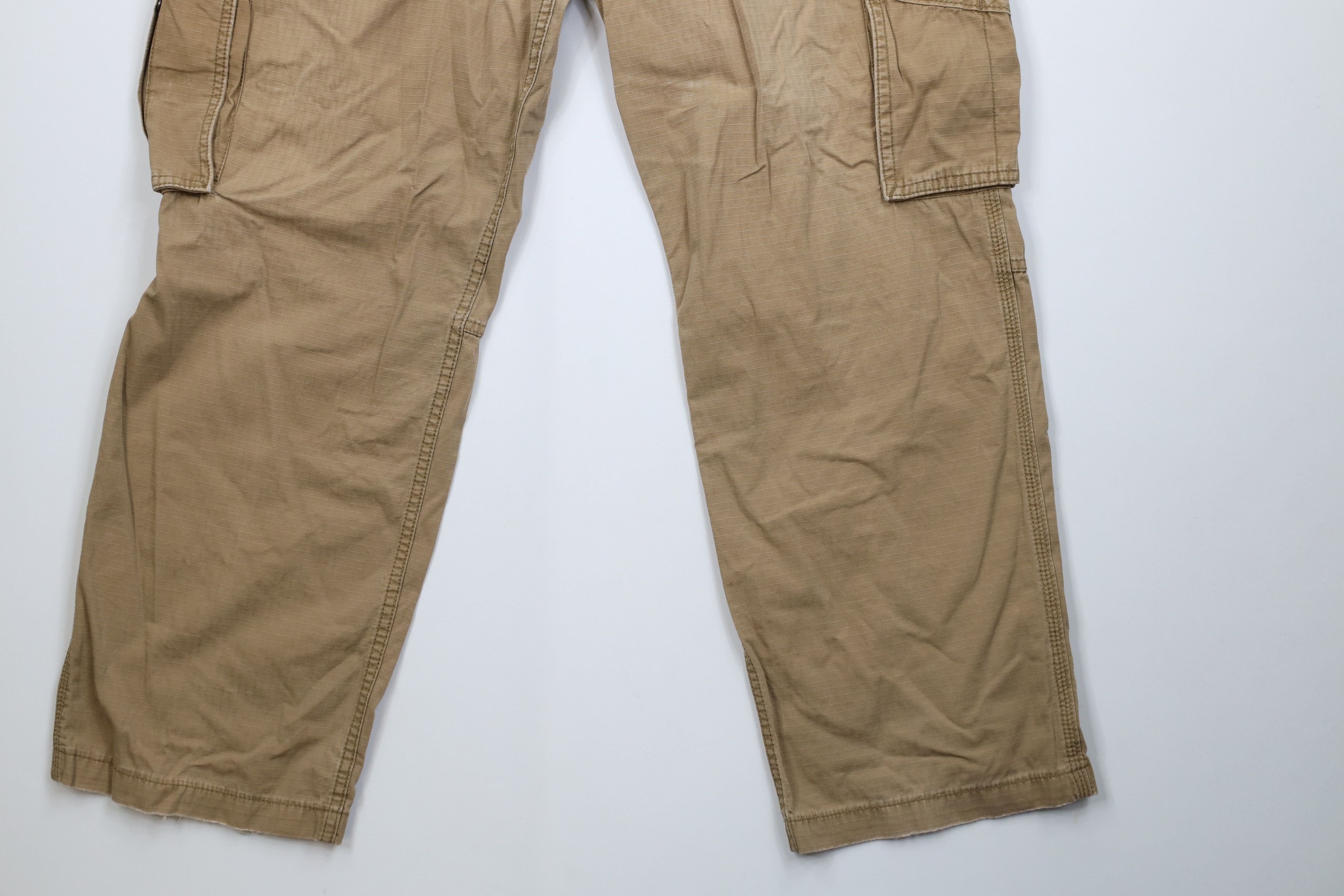 Carhartt Vintage Y2K Carhartt Fit Ripstop Wide Leg Cargo Pants Size US 44 / EU 60 - 4 Thumbnail