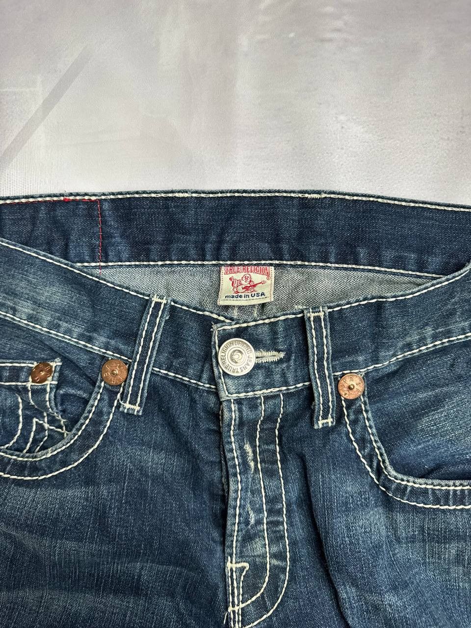 True Religion True Religion Vintage Jeans Drip Rare Chief Keef Style Size US 34 / EU 50 - 13 Thumbnail