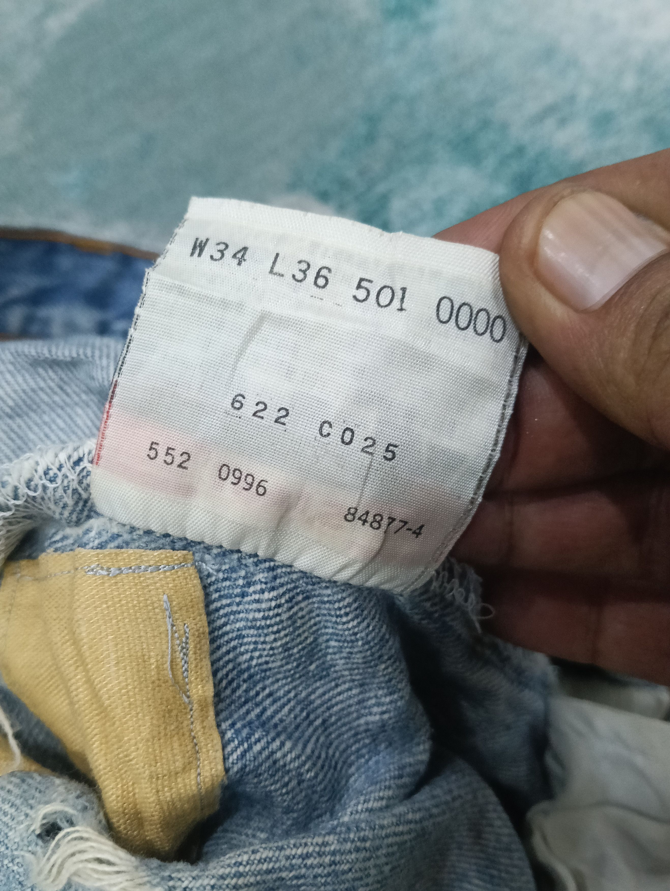 Levi's Vintage Clothing Vintage 501 Distressed Size US 34 / EU 50 - 9 Thumbnail