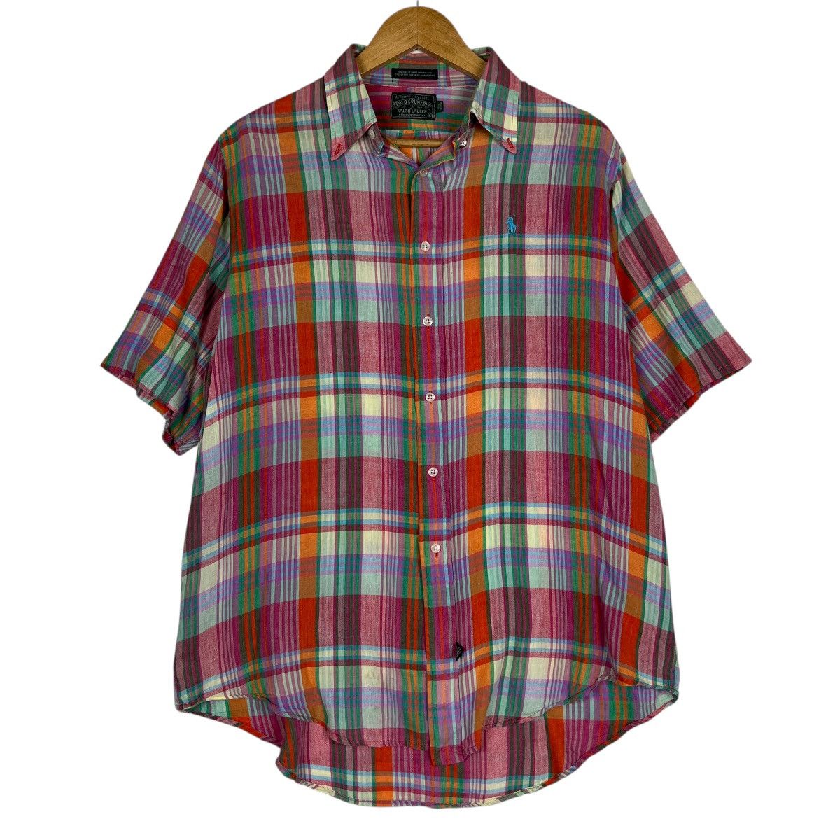 Polo Ralph Lauren 🔥 80s Polo Country Ralph Lauren Plaid button Up Shirt Size US M / EU 48-50 / 2 - 1 Thumbnail