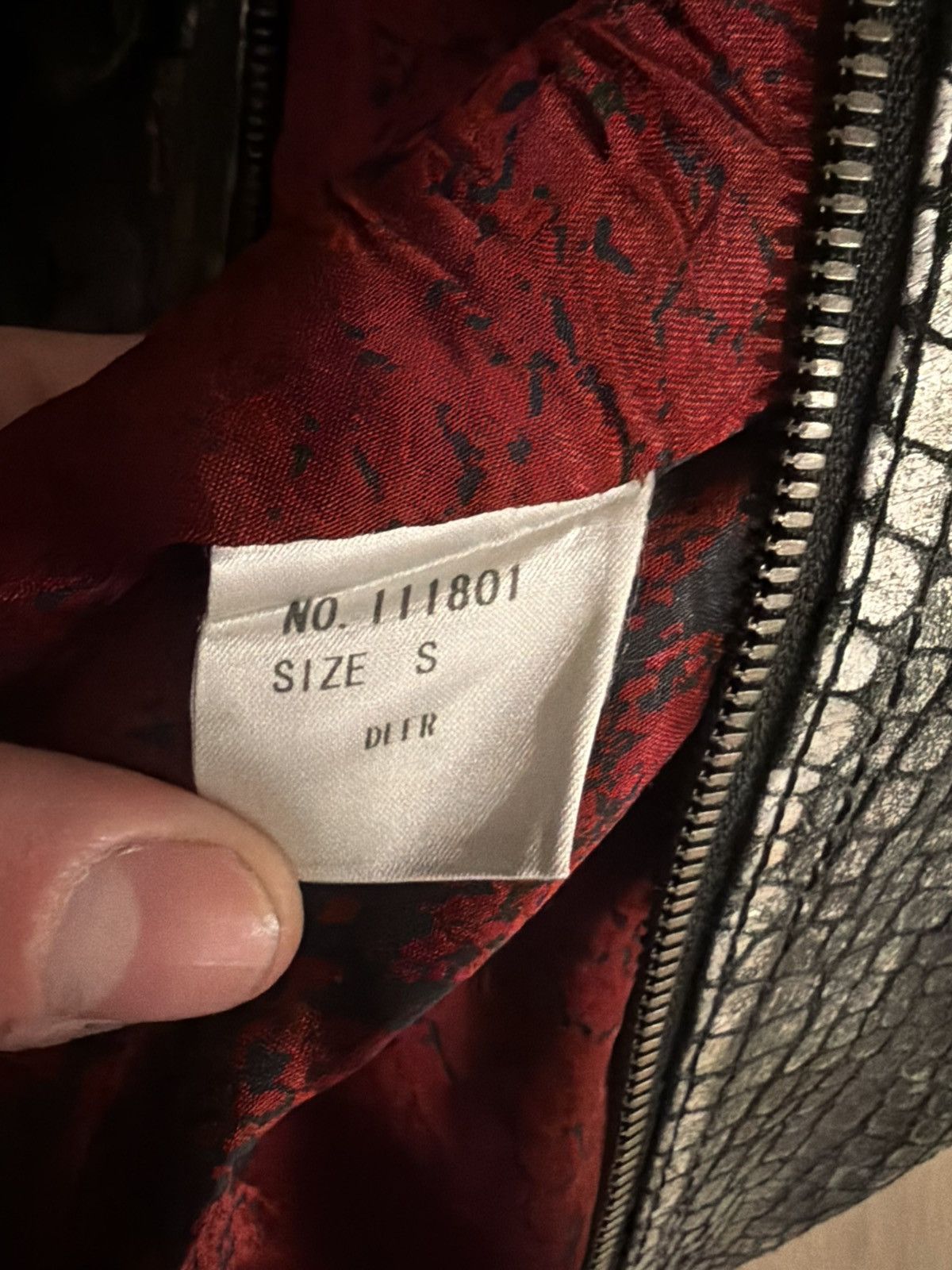 Yasuyuki Ishii Yasuyuki Ishii Snakeskin Leather Patch Jacket Size US S / EU 44-46 / 1 - 10 Thumbnail
