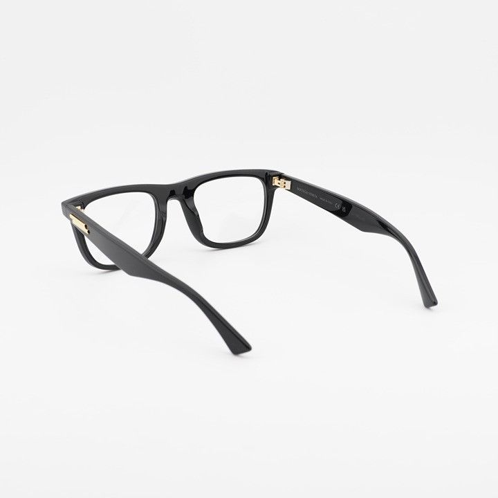 Bottega Veneta Bottega Veneta BV1129O 001 Eyeglasses Black 50mm Rectangle Size ONE SIZE - 11 Thumbnail