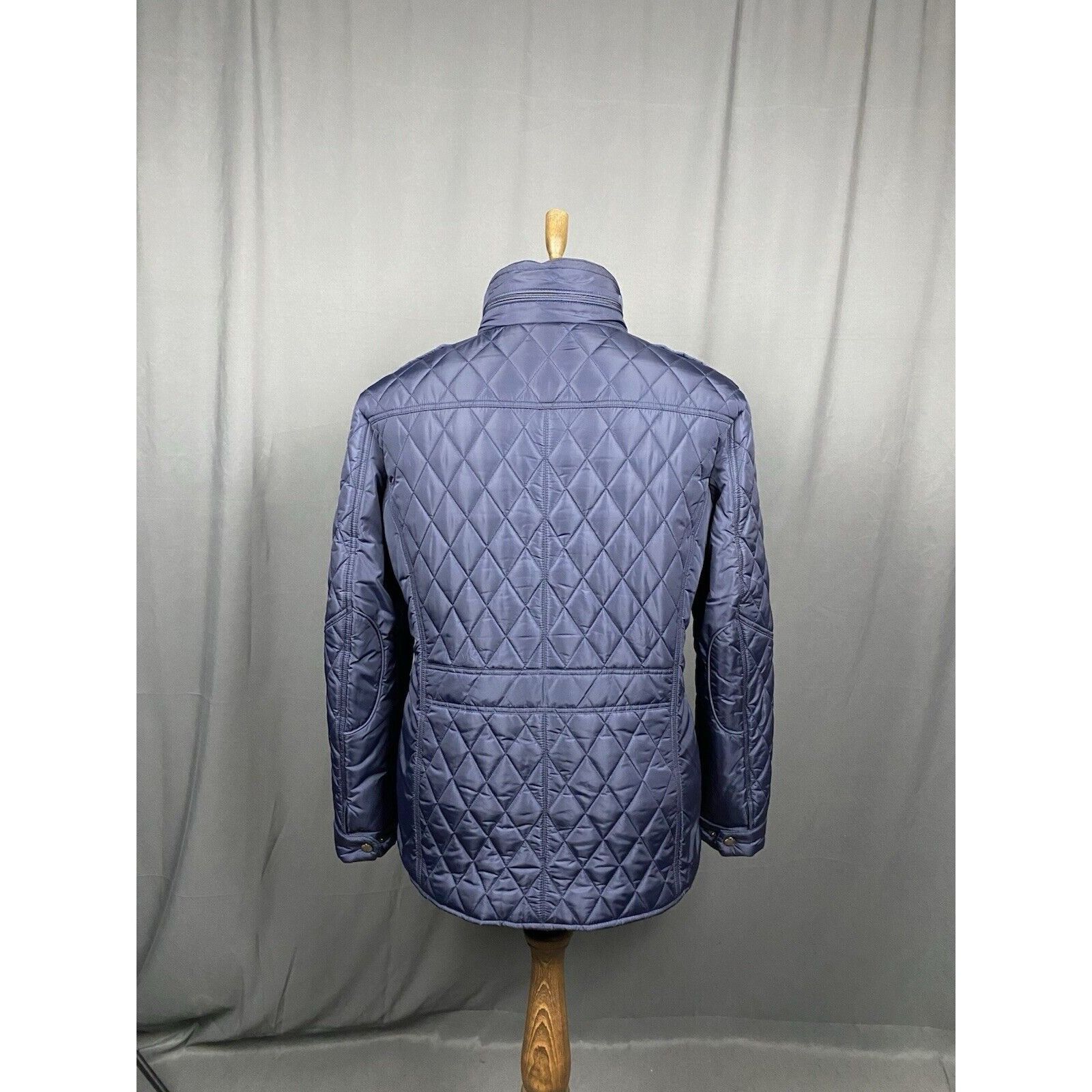 Hackett Hackett Men's Blue Quilted Insulated Jacket Size 2XL Size US XXL / EU 58 / 5 - 7 Thumbnail