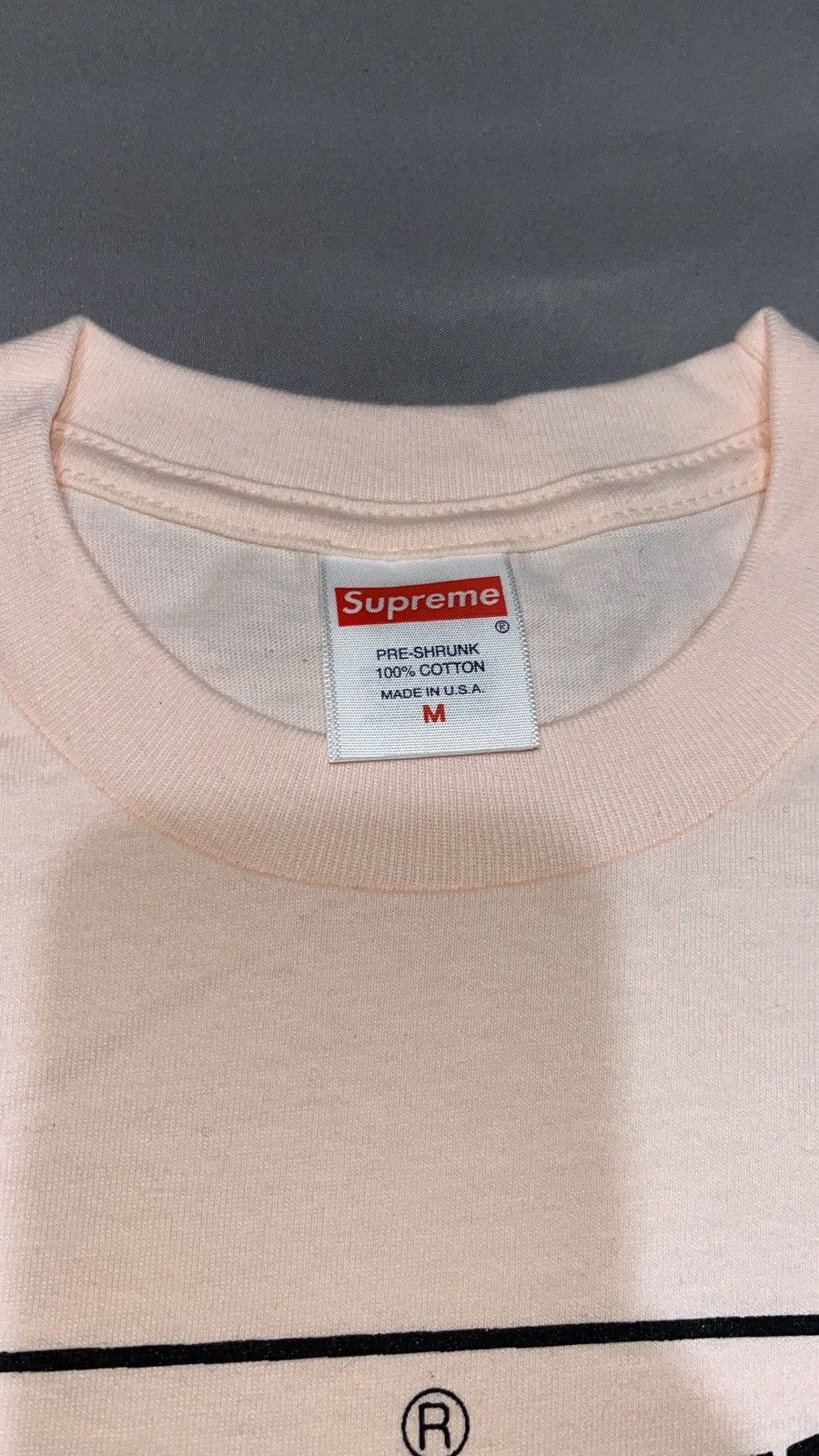 Supreme Supreme x Everlast Tee (Light Pink) Size US M / EU 48-50 / 2 - 2 Thumbnail