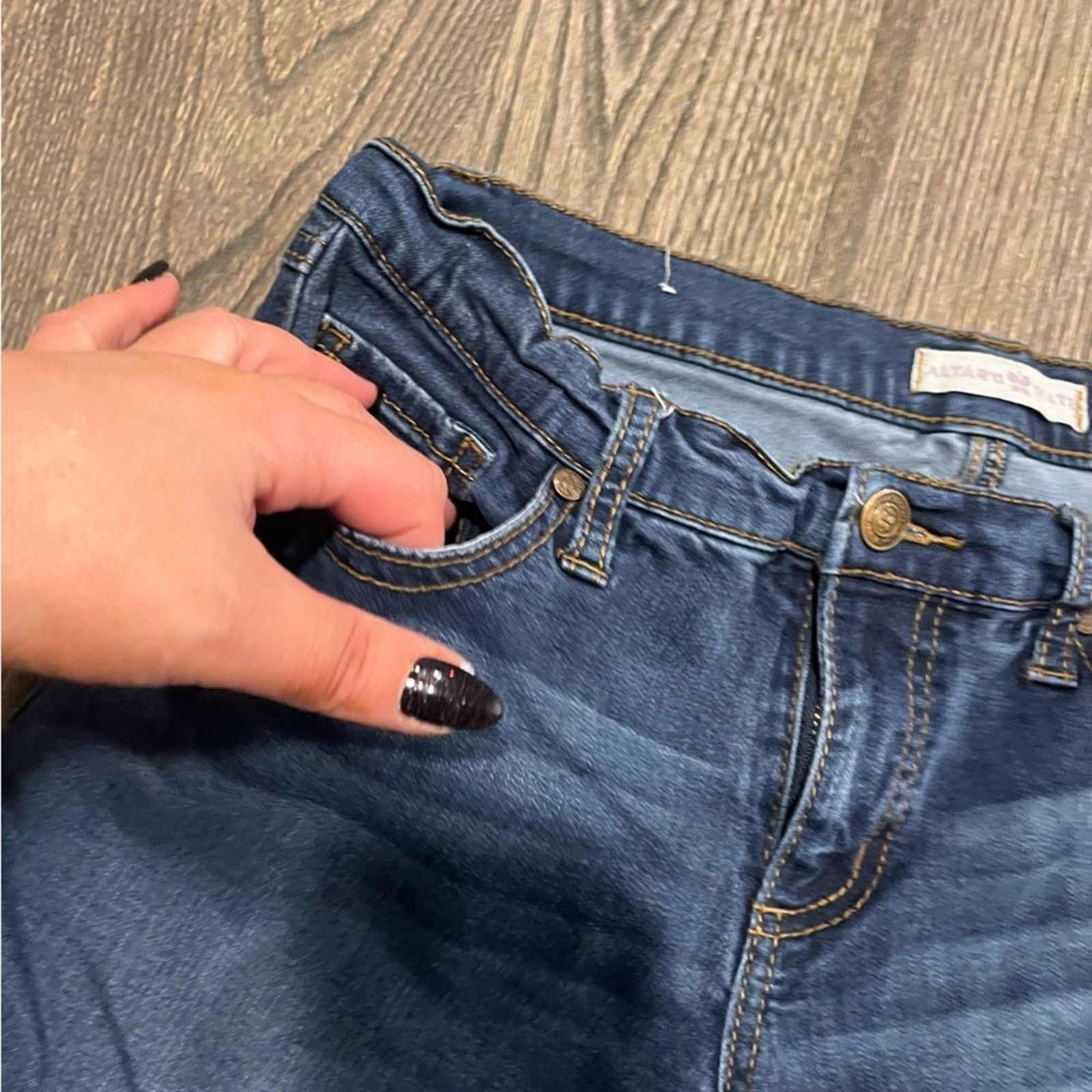 Other Altar'd State Skinny Jeans Classic Mid-Rise Whisker Denim Size 29" - 4 Thumbnail