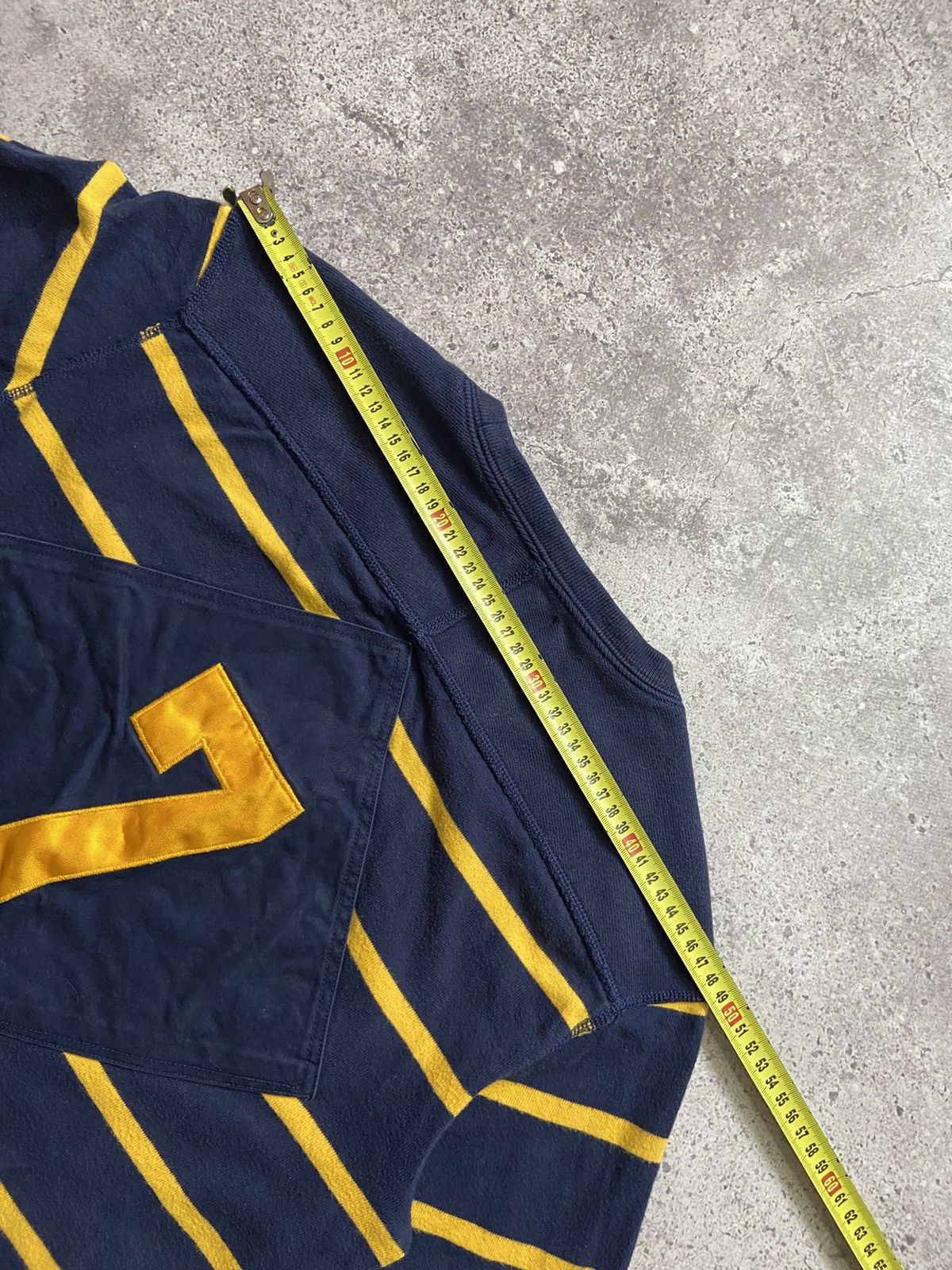 Polo Ralph Lauren 00s Polo Ralph Lauren Sweatshirt Stripped Rugby Size US S / EU 44-46 / 1 - 8 Thumbnail