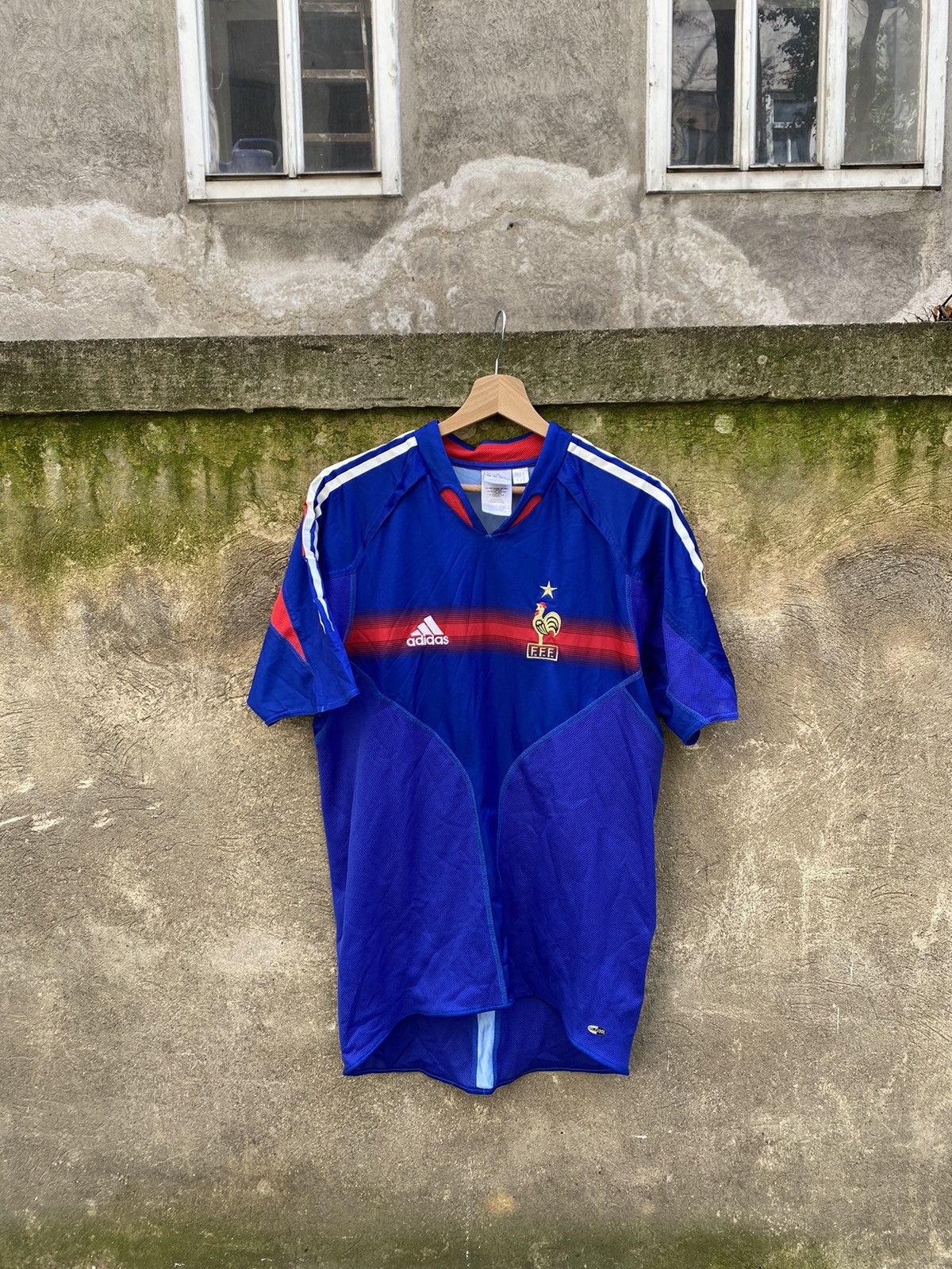Adidas × Vintage Adidas France Soccer Jersey Size US S / EU 44-46 / 1 - 1 Thumbnail