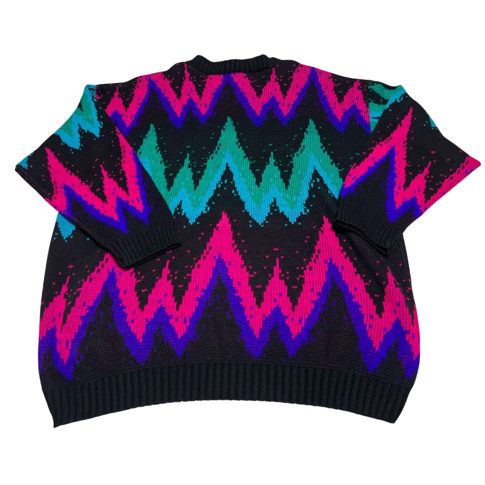 Vintage Vintage Classic Retro Acrylic Unisex Sweater Coogi Style USA Size US L / EU 52-54 / 3 - 2 Thumbnail