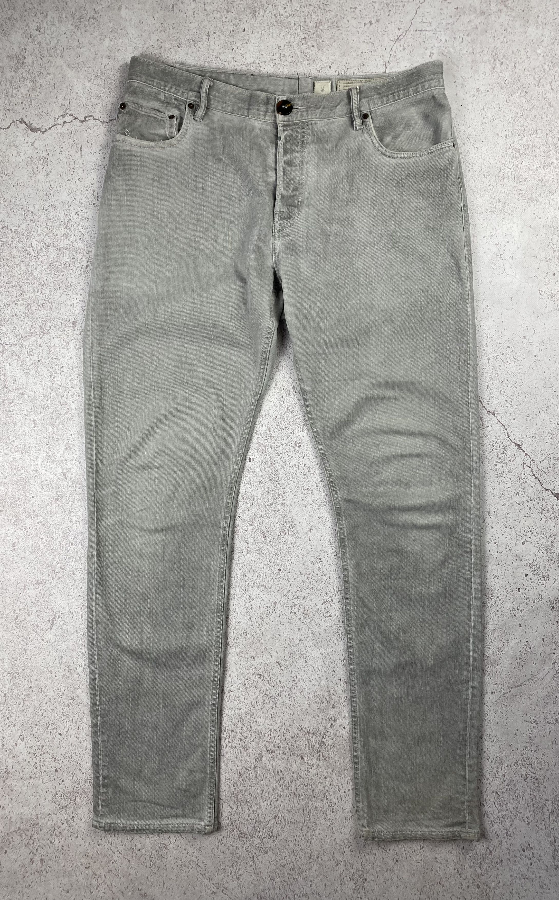 Allsaints Allsaints Denim Cigarette Jeans Pants Size US 36 / EU 52 - 2 Thumbnail