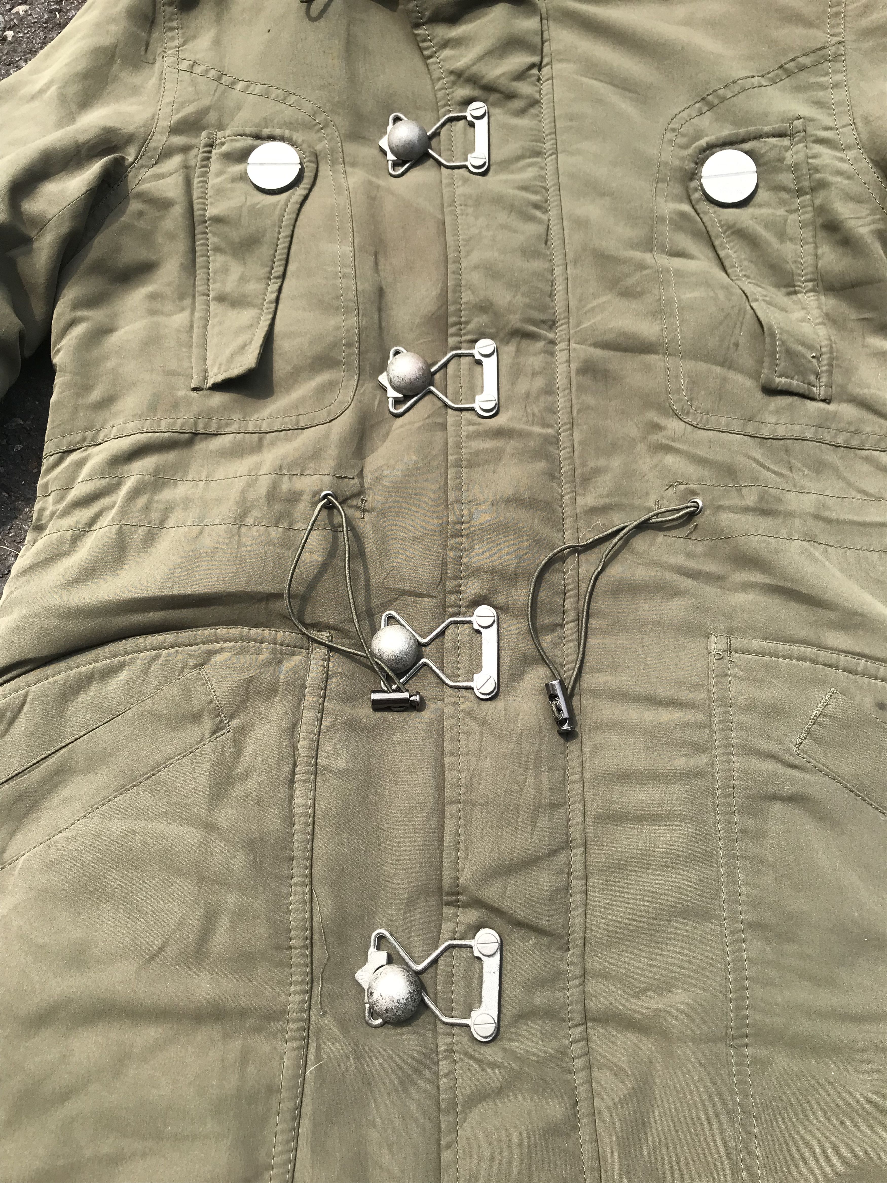 14th Addiction × If Six Was Nine × Le Grande Bleu (L.G.B.) Sly military racoon fur parka cargo like if six was nine Size US S / EU 44-46 / 1 - 3 Thumbnail