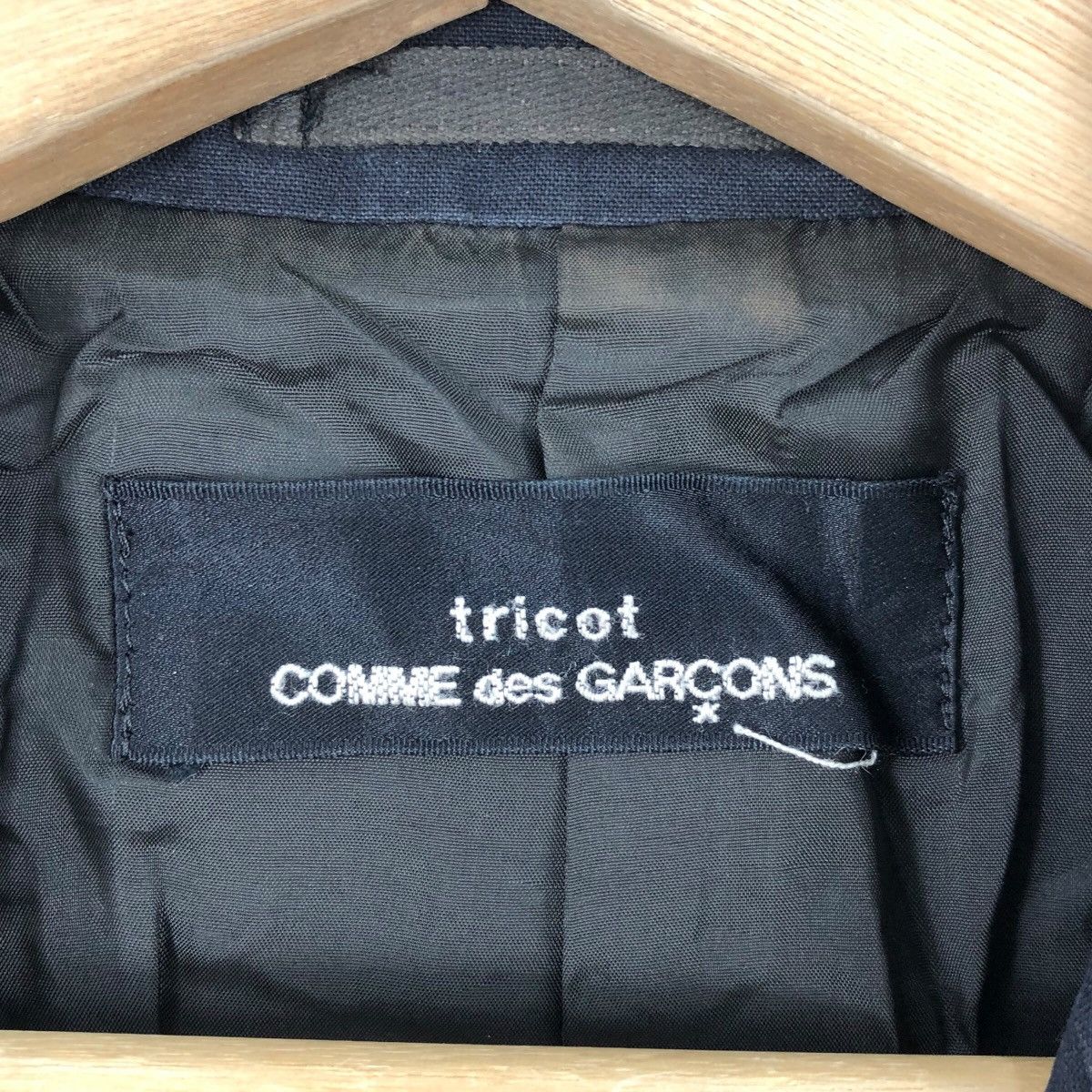 Comme des Garcons Vintage COMME DES GARCONS TRICOT Pocket Button Coat Jacket Size 42R - 4 Thumbnail