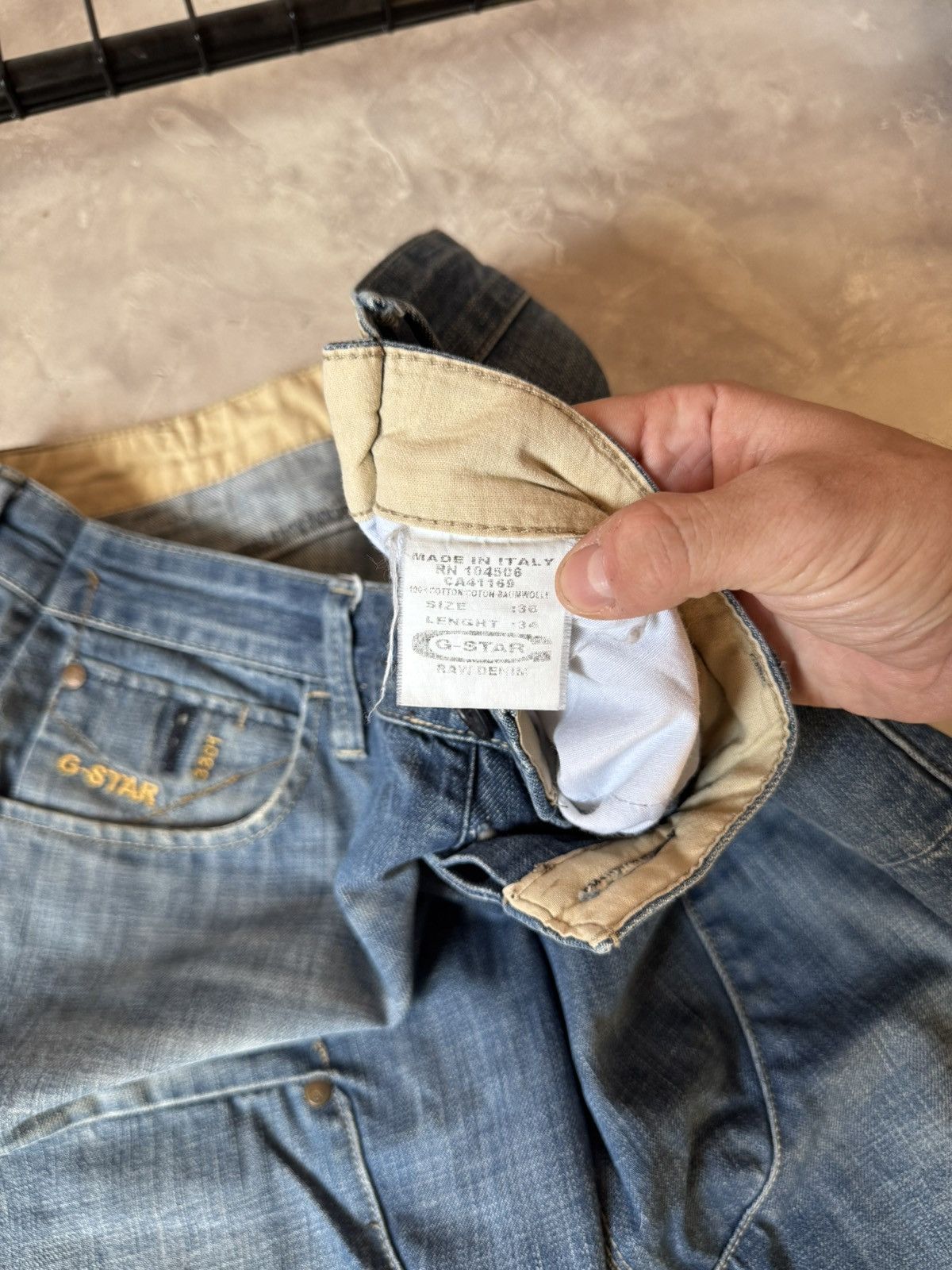 G-Star Vintage G-Star Double Knee Style Baggy Jeans Made in Italy Size US 36 / EU 52 - 12 Thumbnail