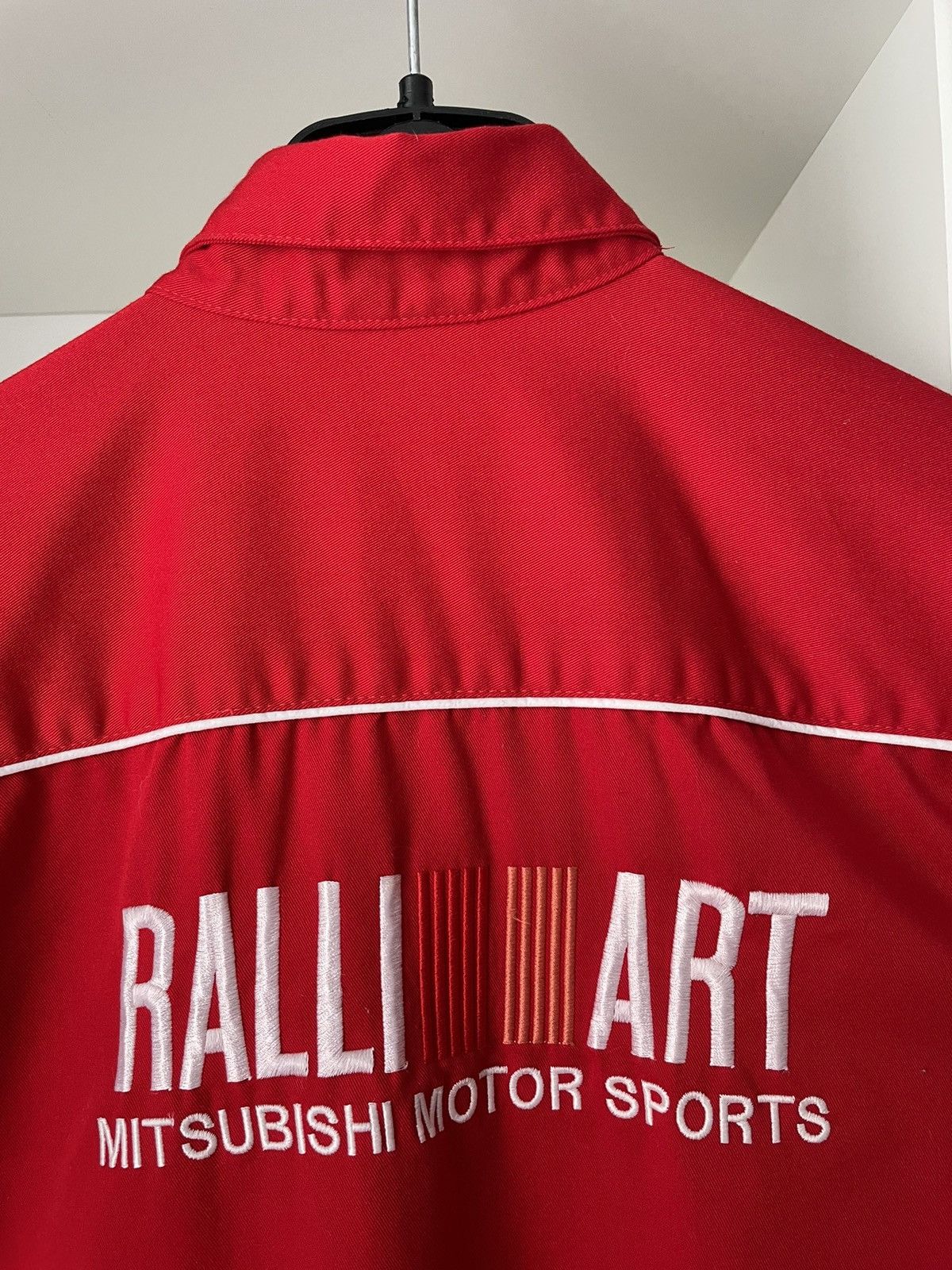 Japanese Brand × Vintage Vintage Mitsubishi Ralliart Shirt Button Up Sparco Size US XL / EU 56 / 4 - 6 Thumbnail