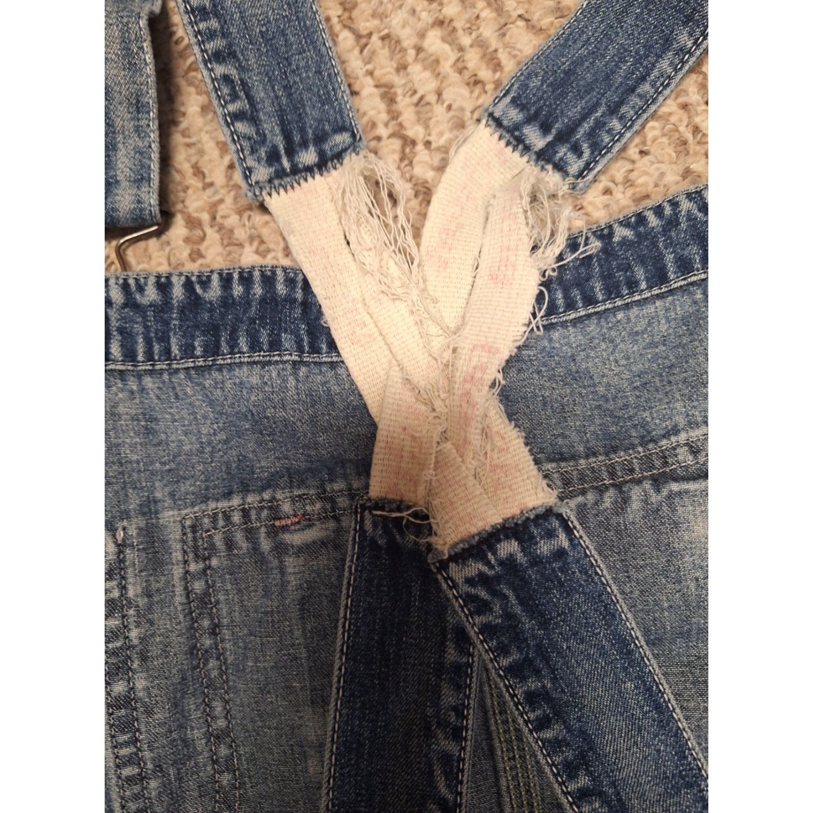 Diesel VINTAGE Diesel Denim Overalls Shorts CUT Grunge Distressed XL 1990s Blue Denim Grunge See photos Italy Diesel XL Mens? Size 40" / US 18 - 5 Thumbnail