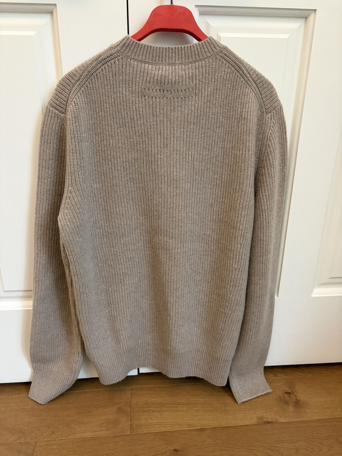 Ermenegildo Zegna Zegna Ribbed Knit Cashmere Sweater Size US M / EU 48-50 / 2 - 2 Thumbnail