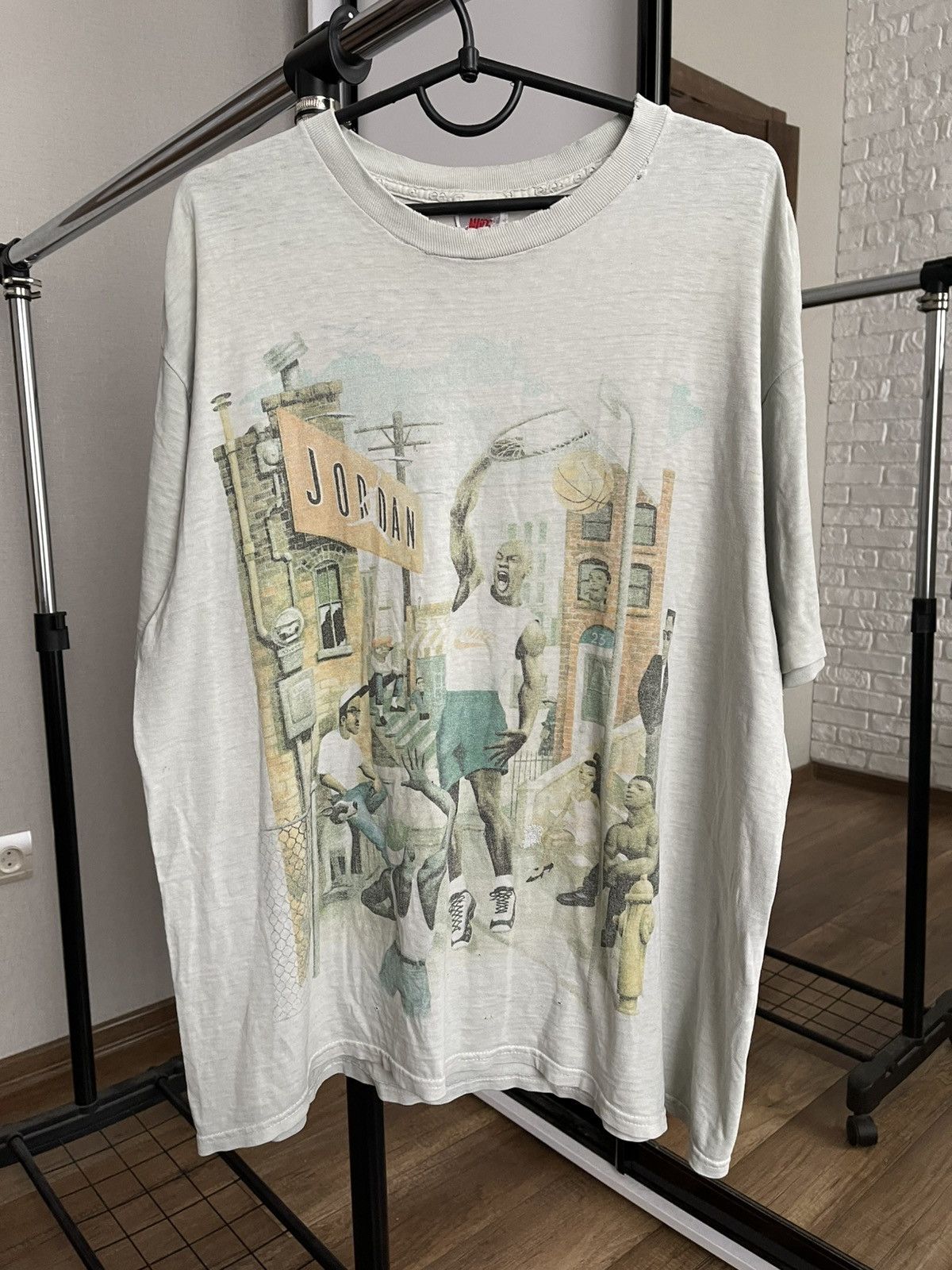 Nike Nike Vintage Hoop Heroes Artwork Mark Ryden T-Shirt Tee 90s Size US M / EU 48-50 / 2 - 3 Thumbnail